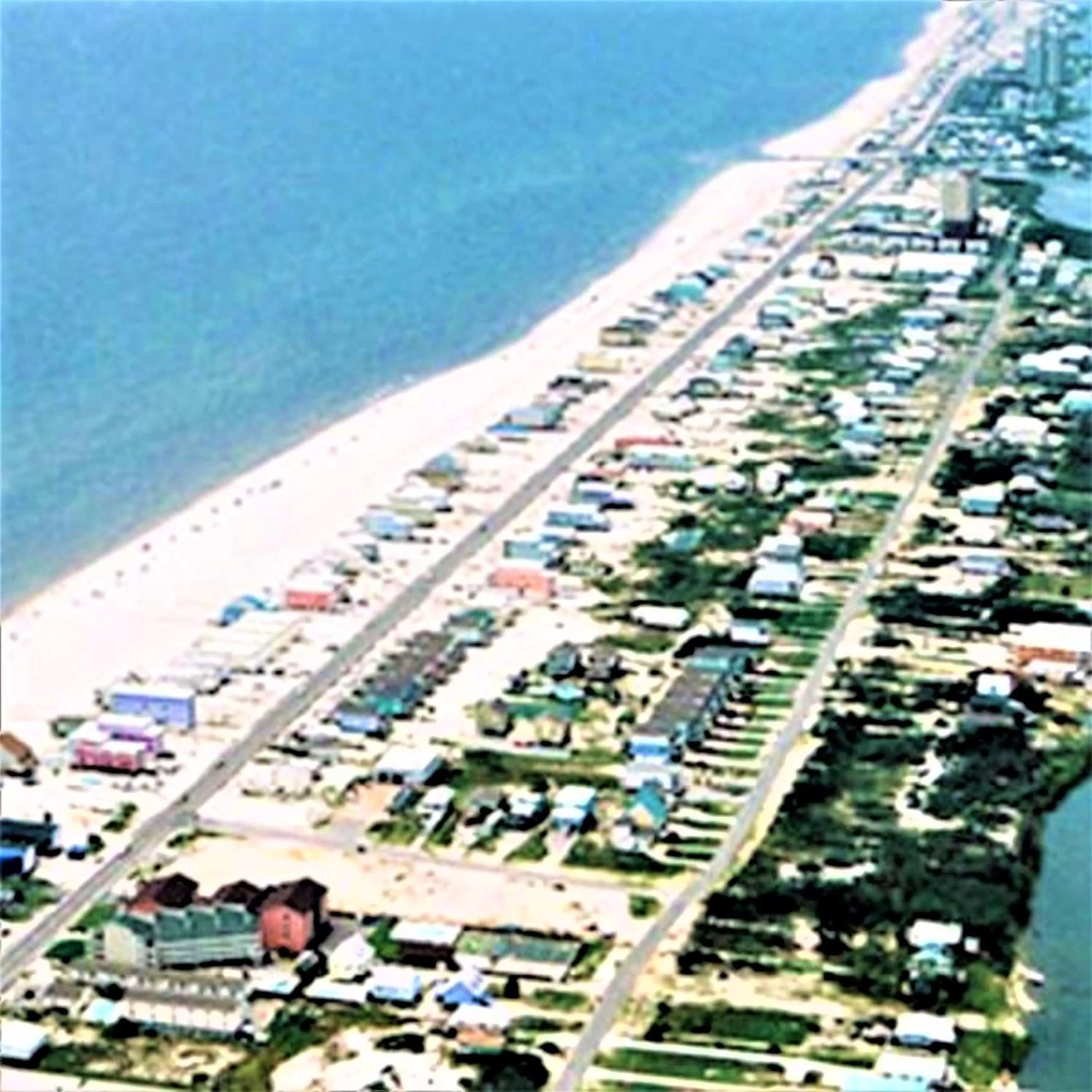 Neighbourhood, Bird's-eye View in Village by the Gulf