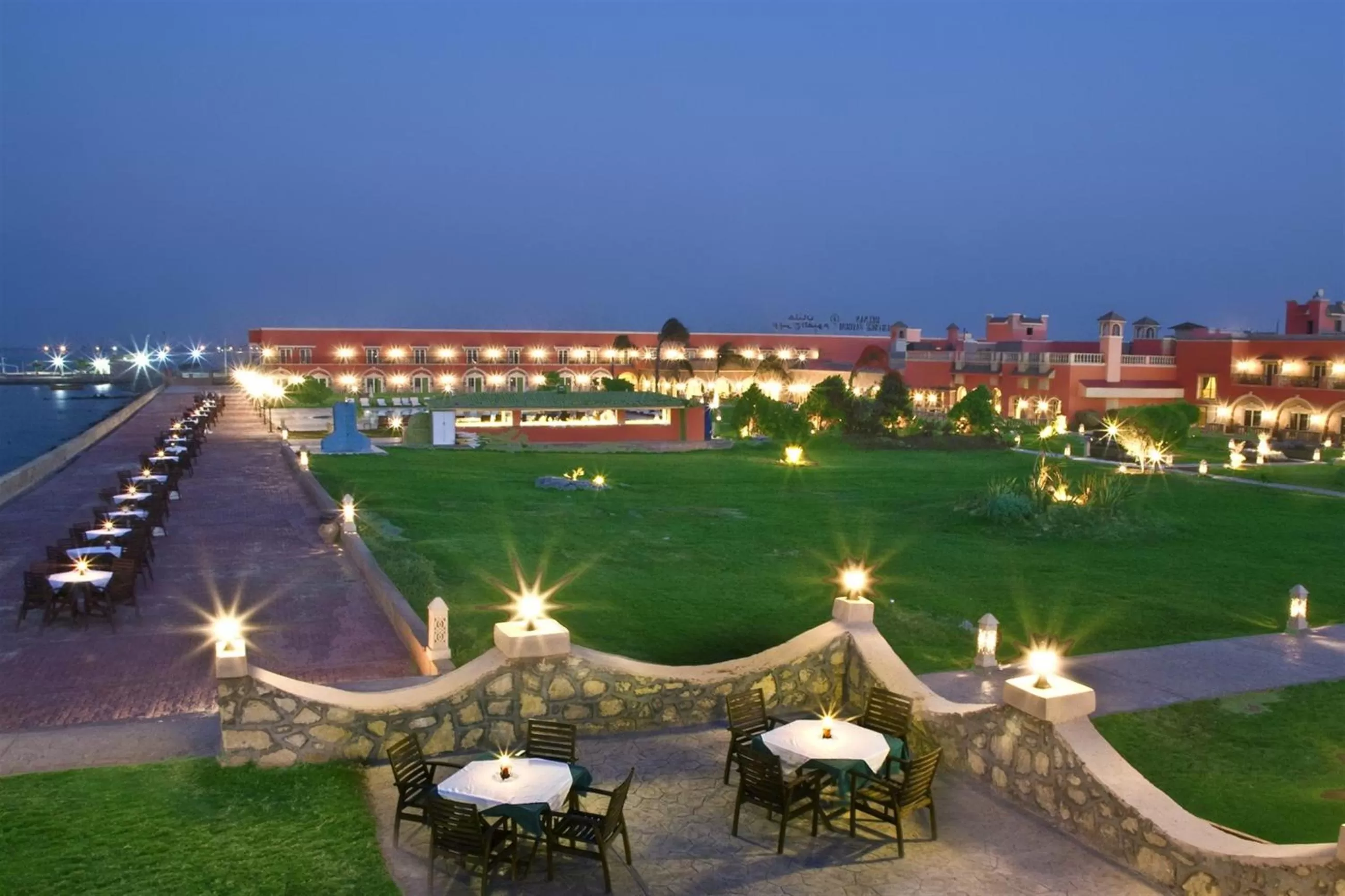 Bird's eye view in Helnan Auberge Fayoum