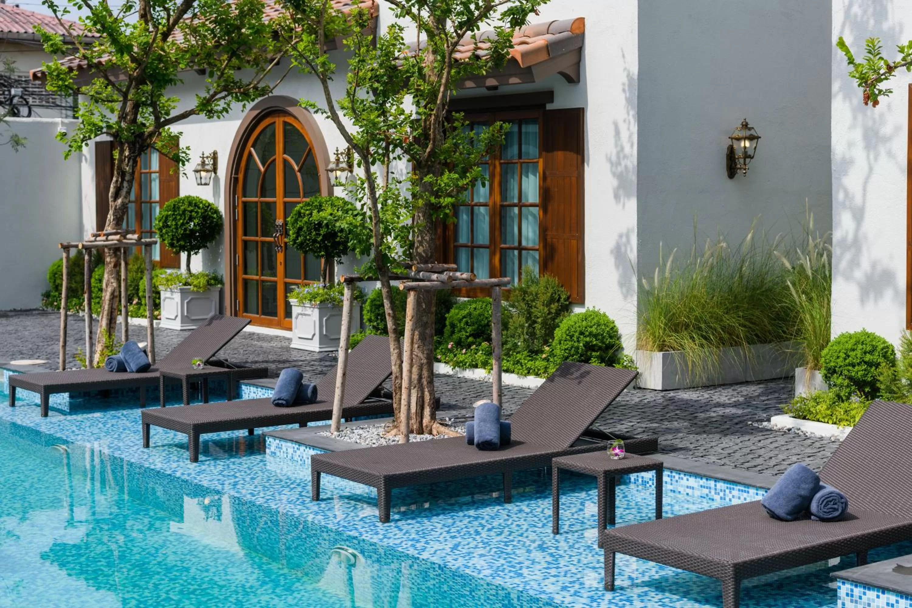 Living room in Villa Seville
