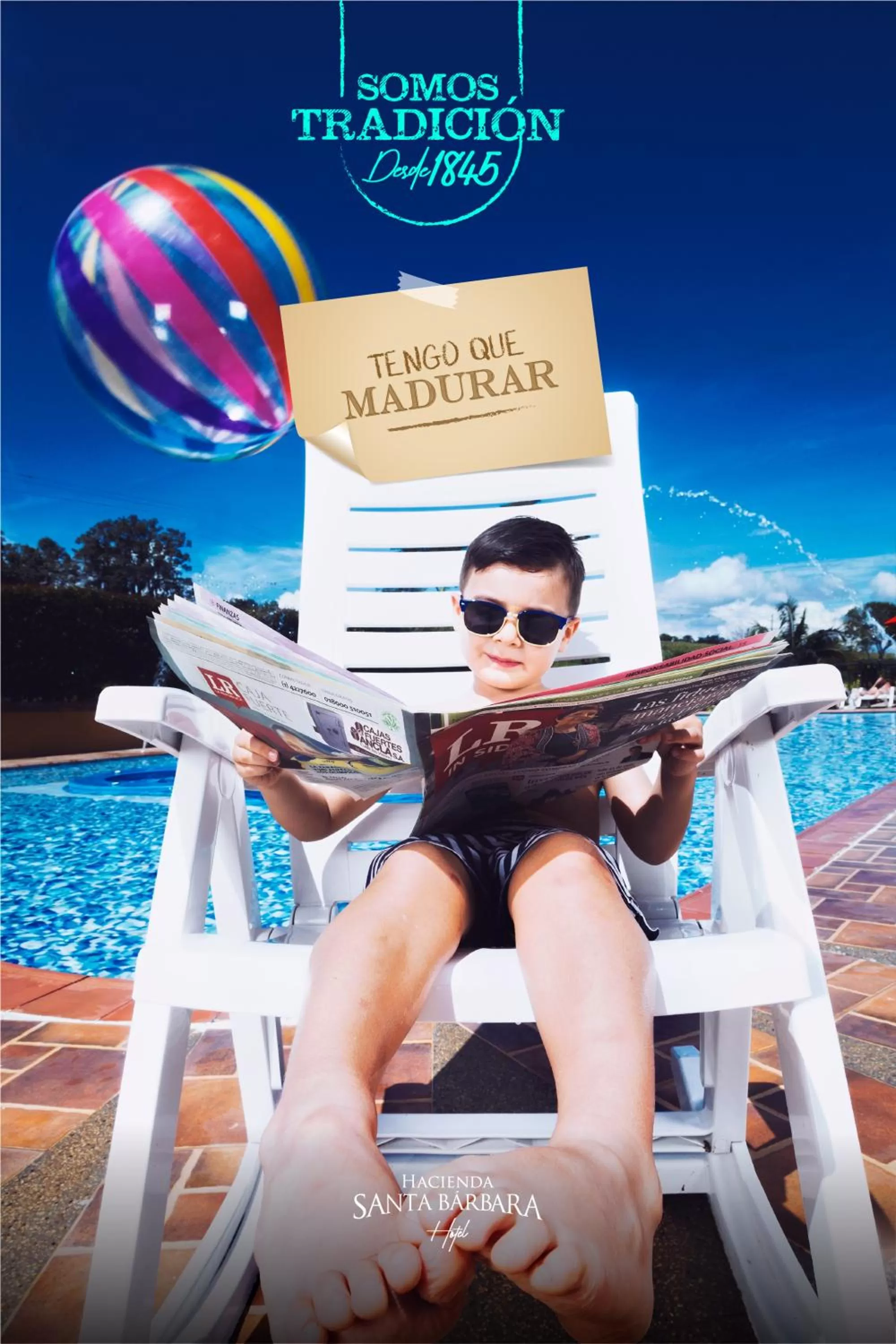 On site in Hotel Hacienda Santa Barbara