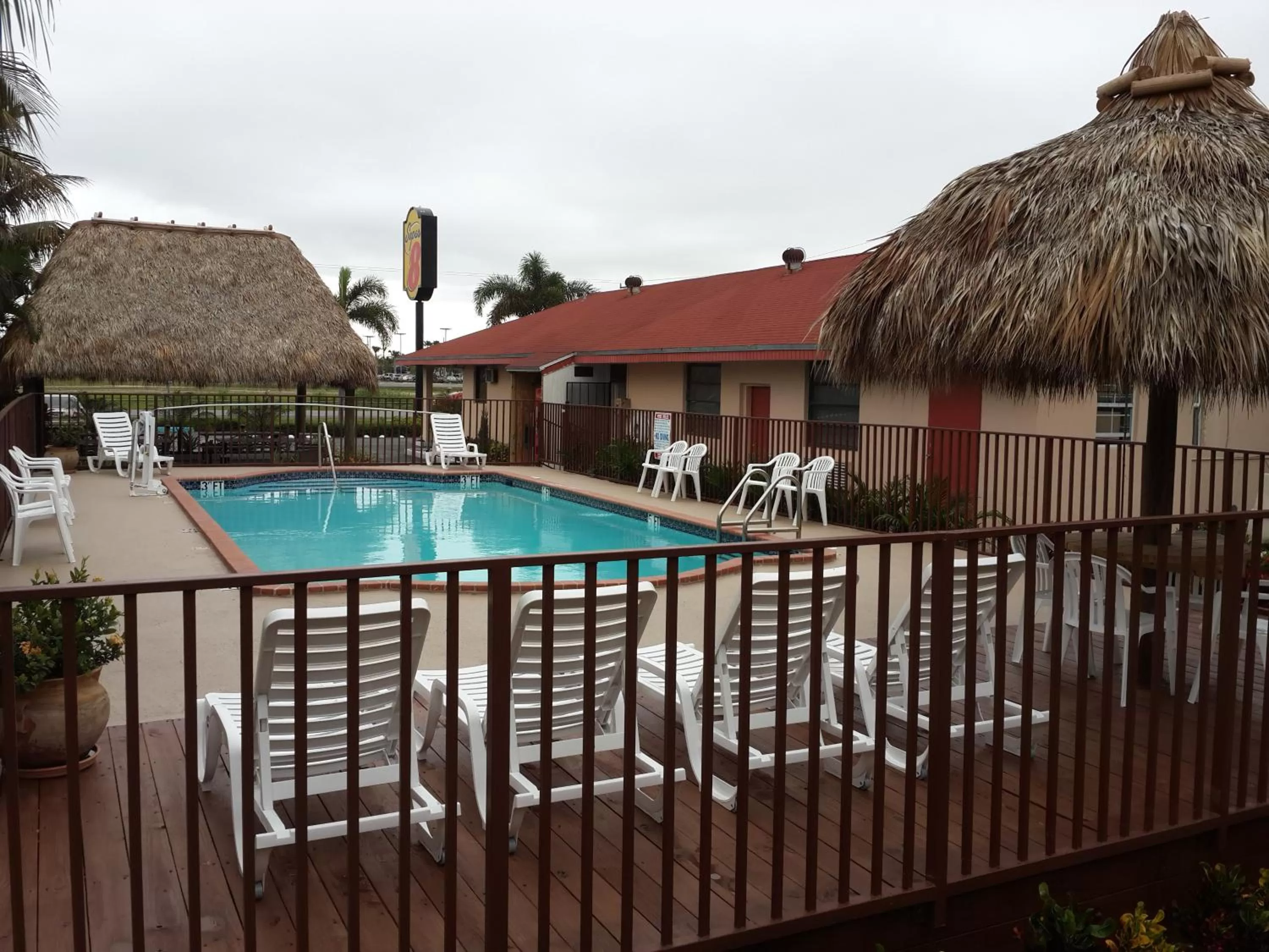 Swimming pool in Super 8 by Wyndham Florida City/Homestead/Everglades