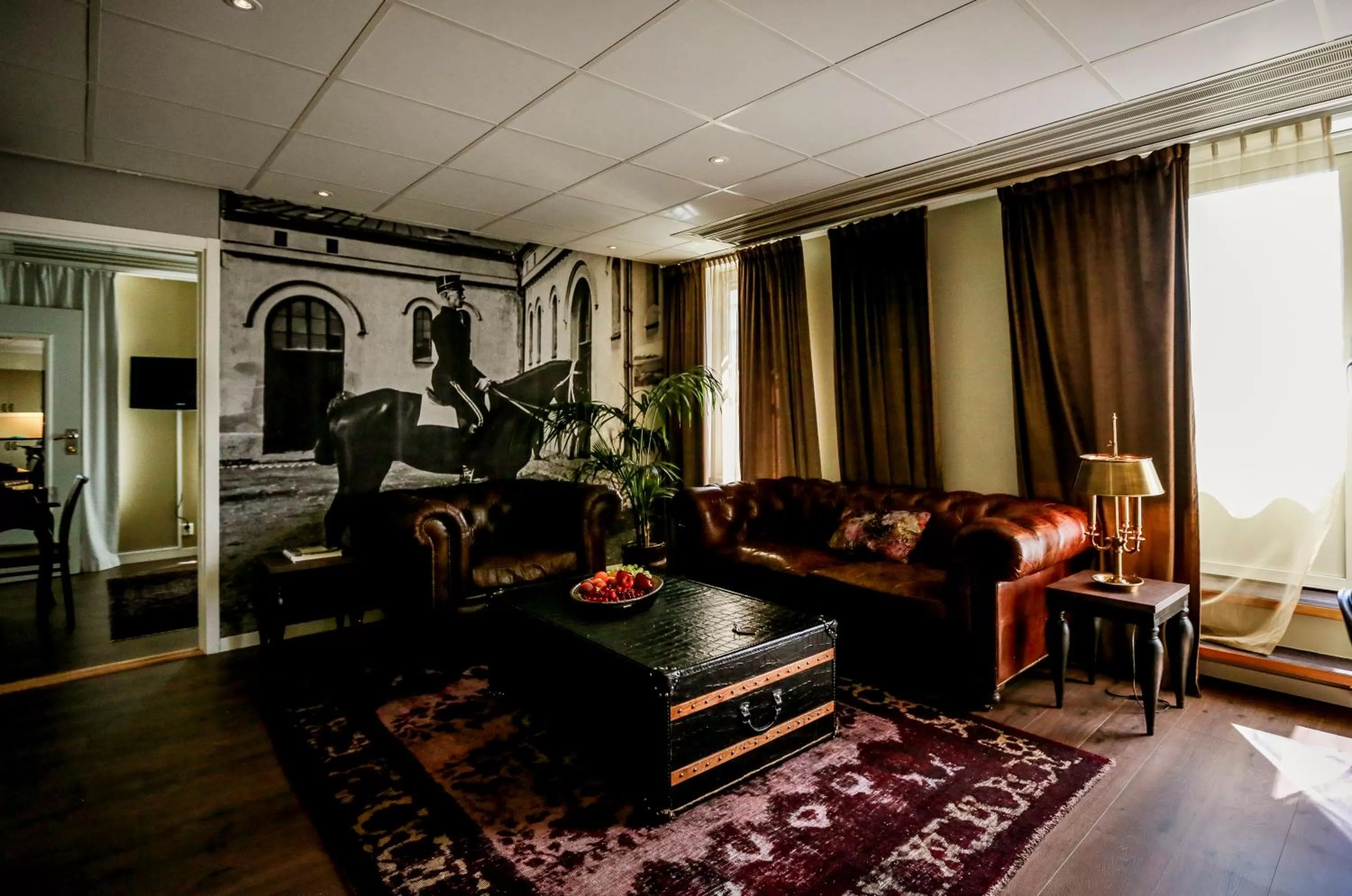 Living room in Freys Hotel