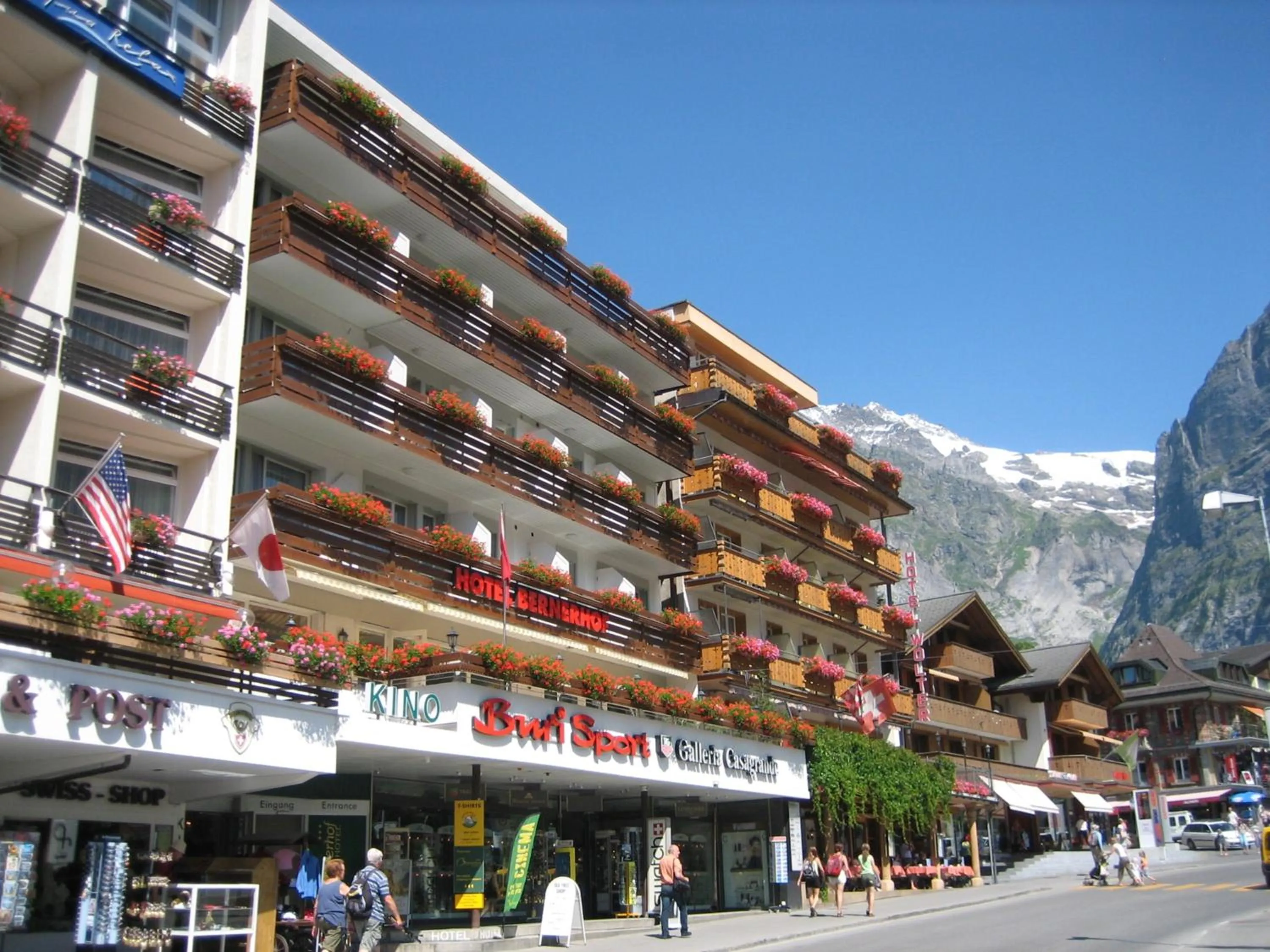 Property building in Hotel Bernerhof Grindelwald