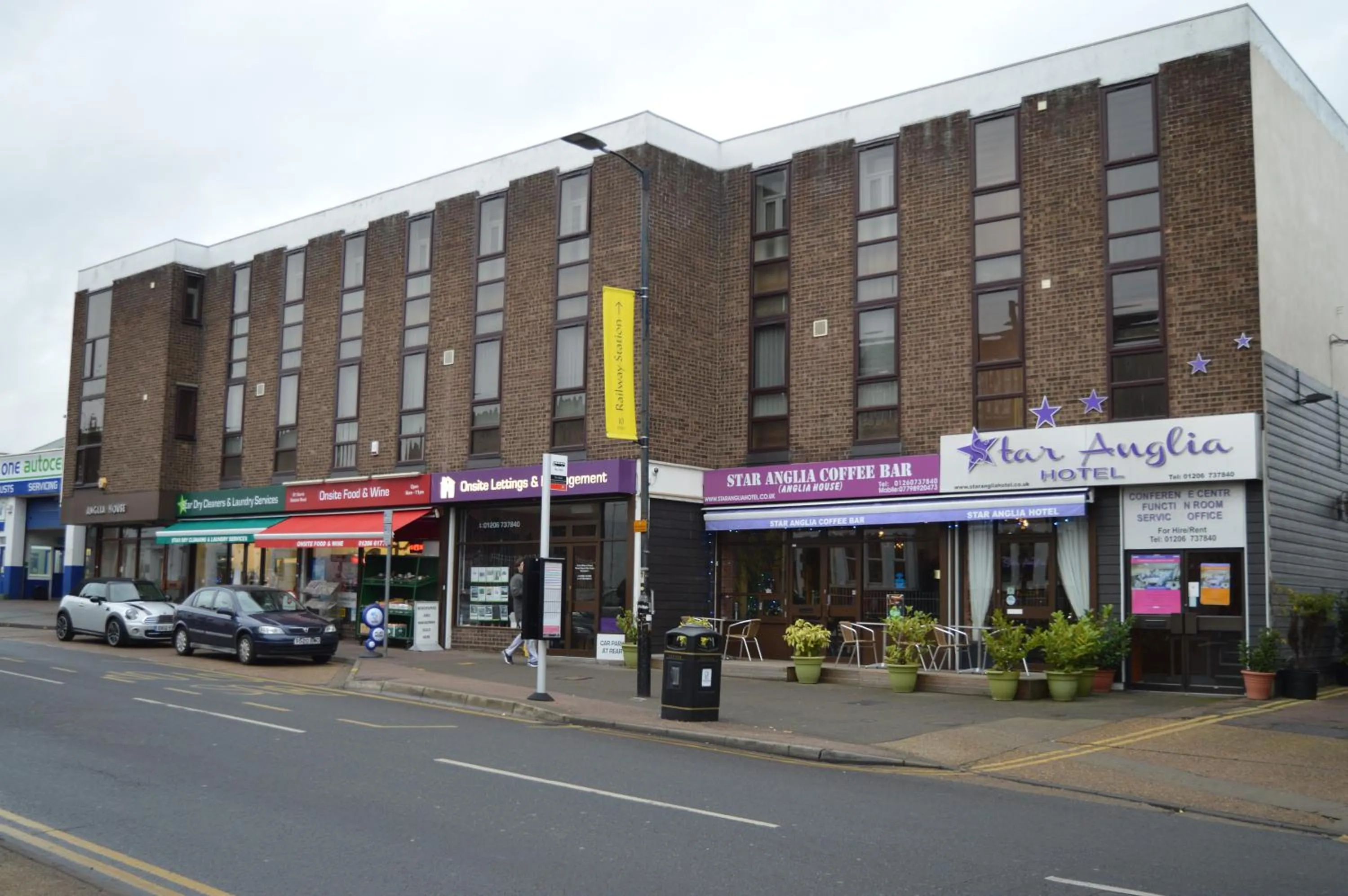 Property building in OYO Star Anglia Hotel