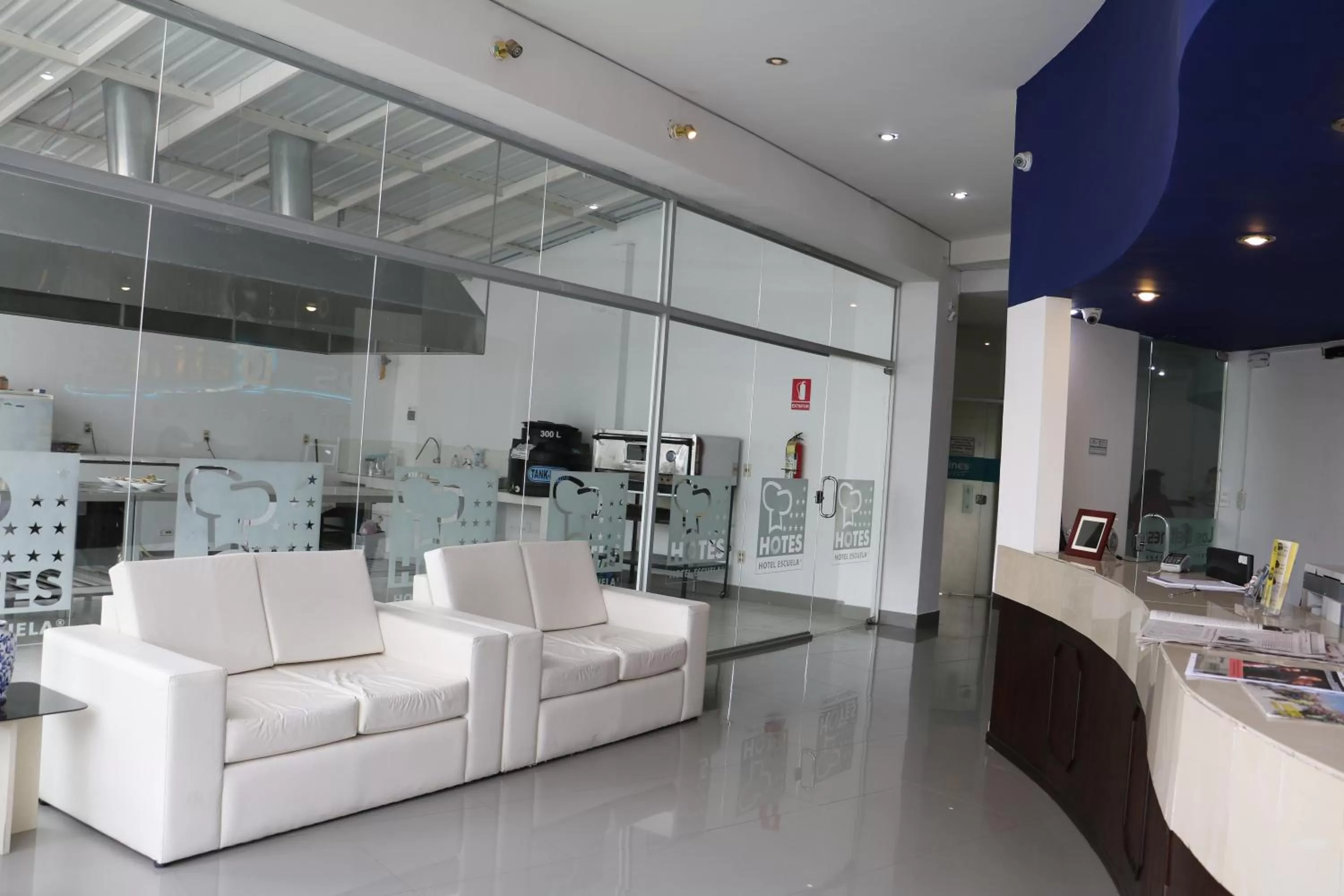 Lobby or reception in Delfines Apart Hotel