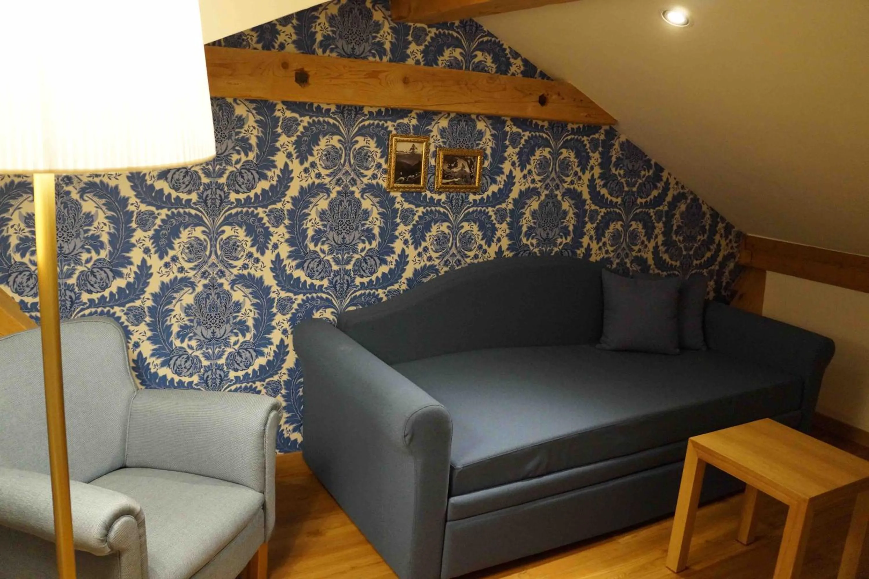 Bed in Hotel Walliserhof Zermatt