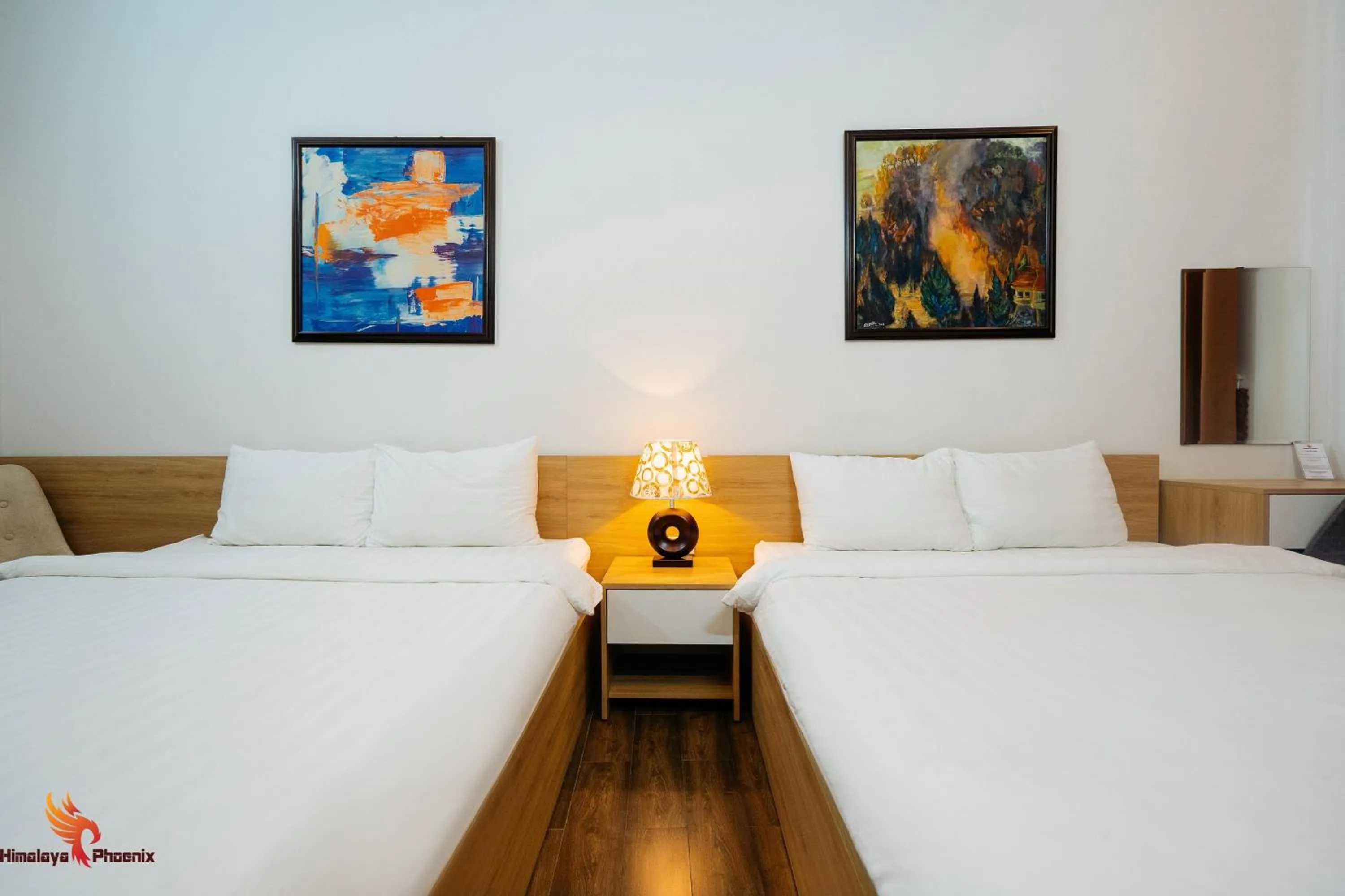 Photo of the whole room, Bed in Himalaya Phoenix Hotel