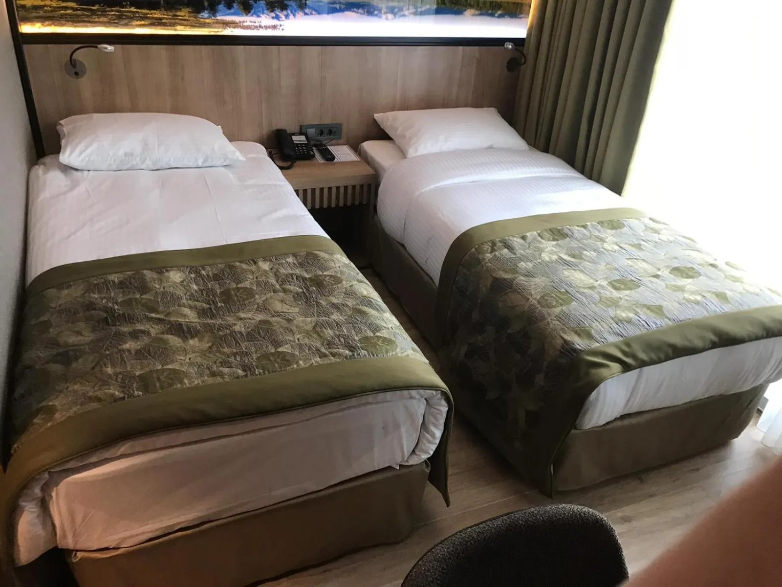 Bed in RADAR HOTEL