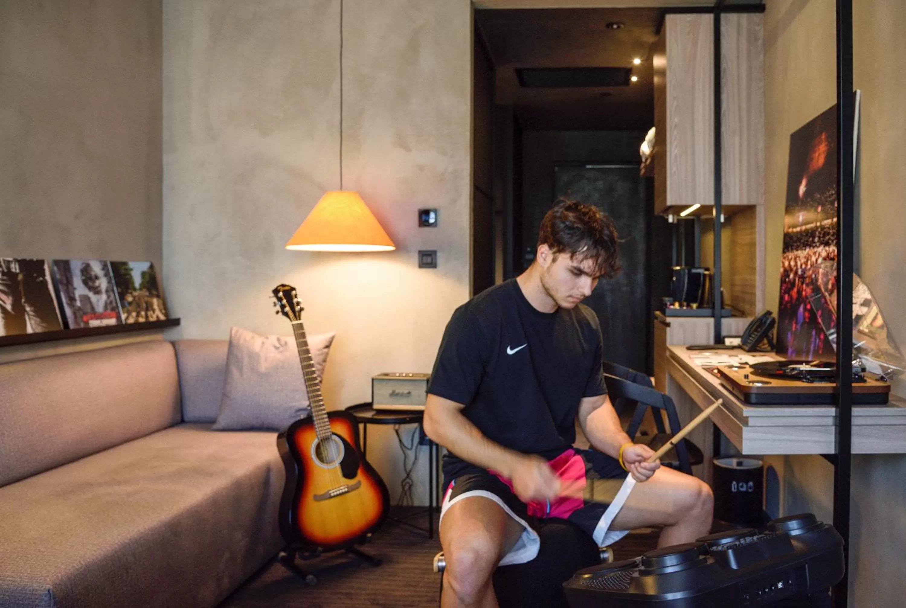 People in ONOMA Hotel