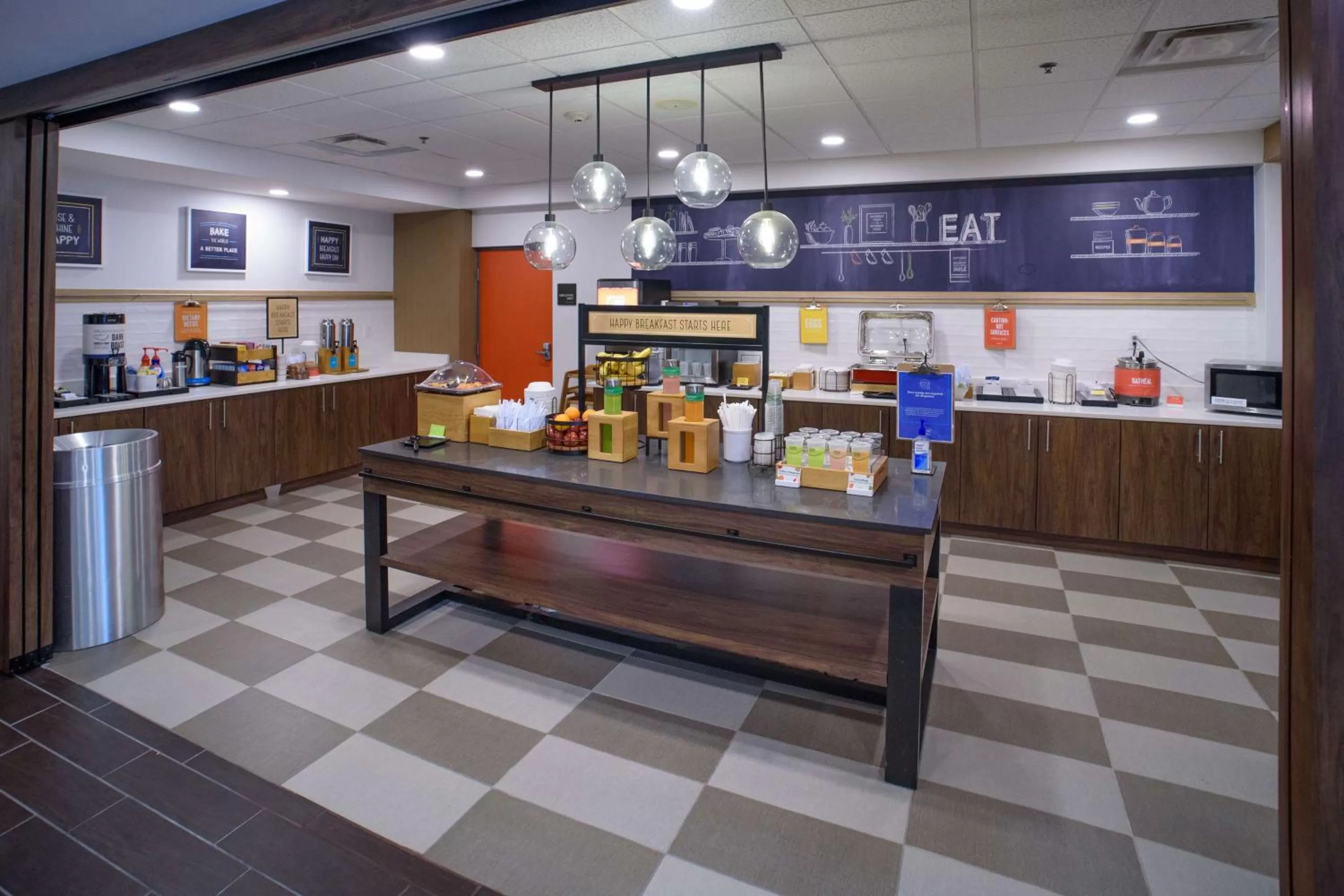 Breakfast in Hampton Inn Fayetteville