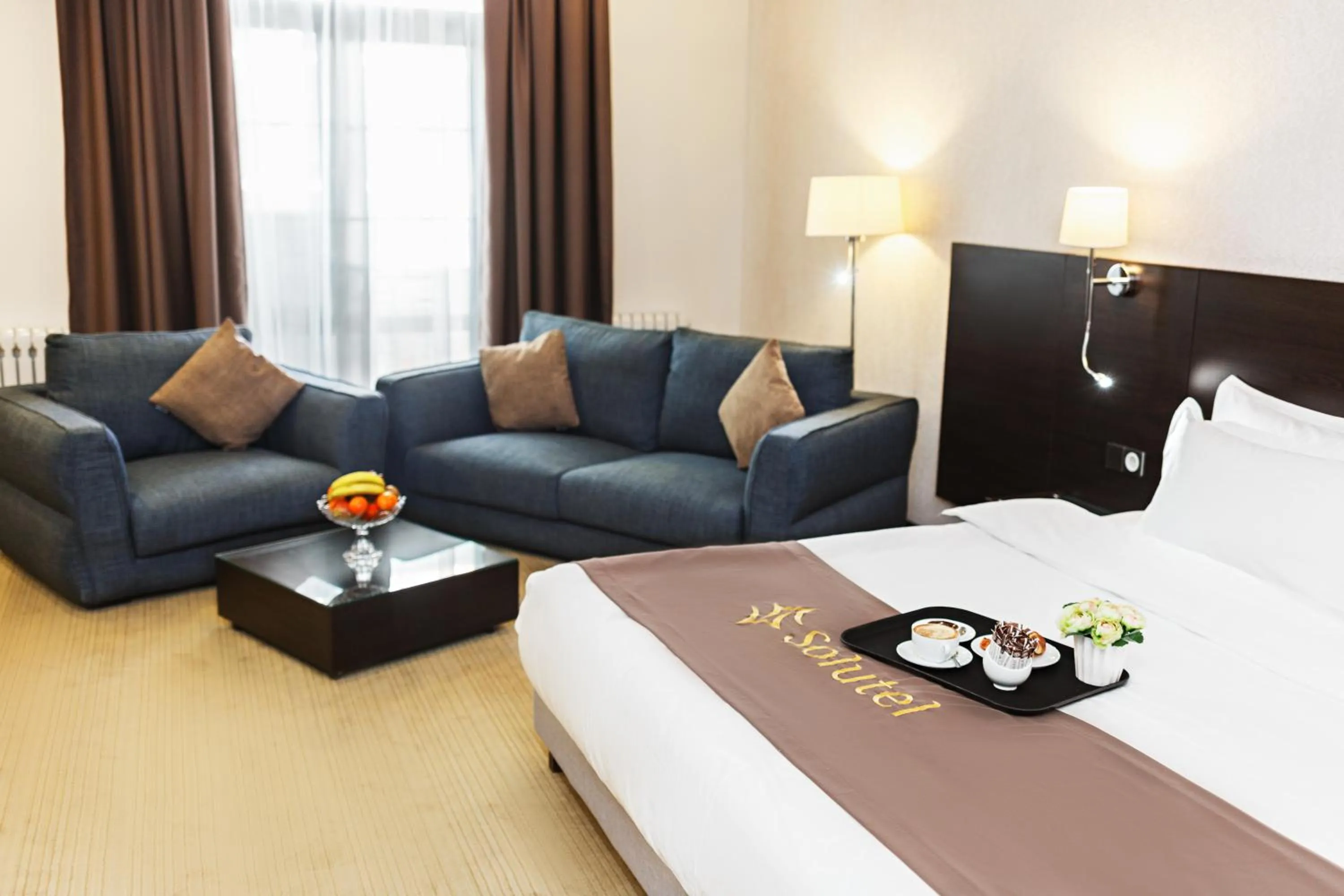 Bed in Solutel Hotel