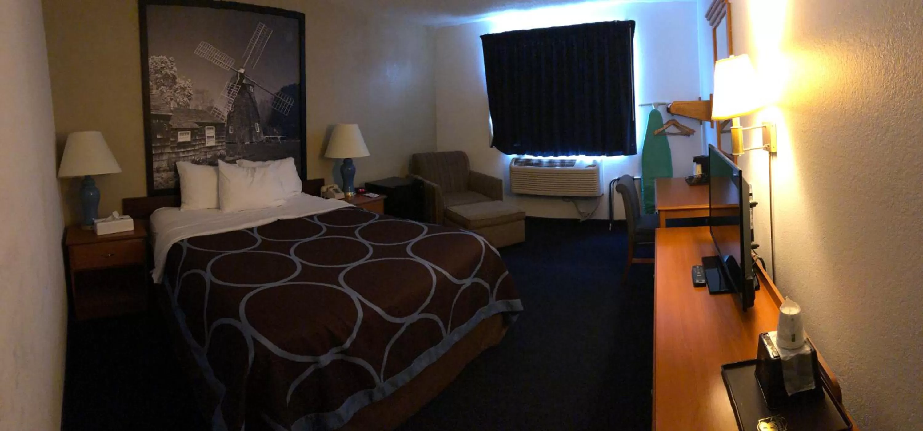 Bed in Super 8 by Wyndham Montgomery Maybrook