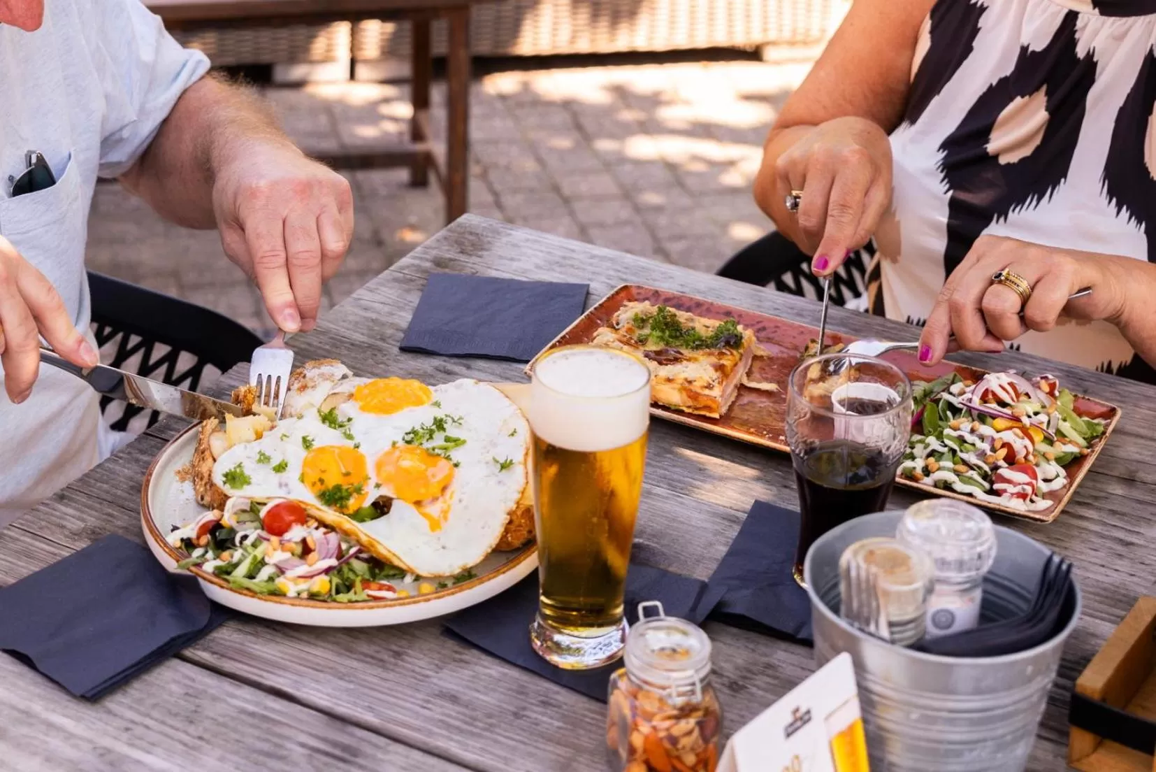 Food and drinks in Hotel & Restaurant - Auberge De Hilver