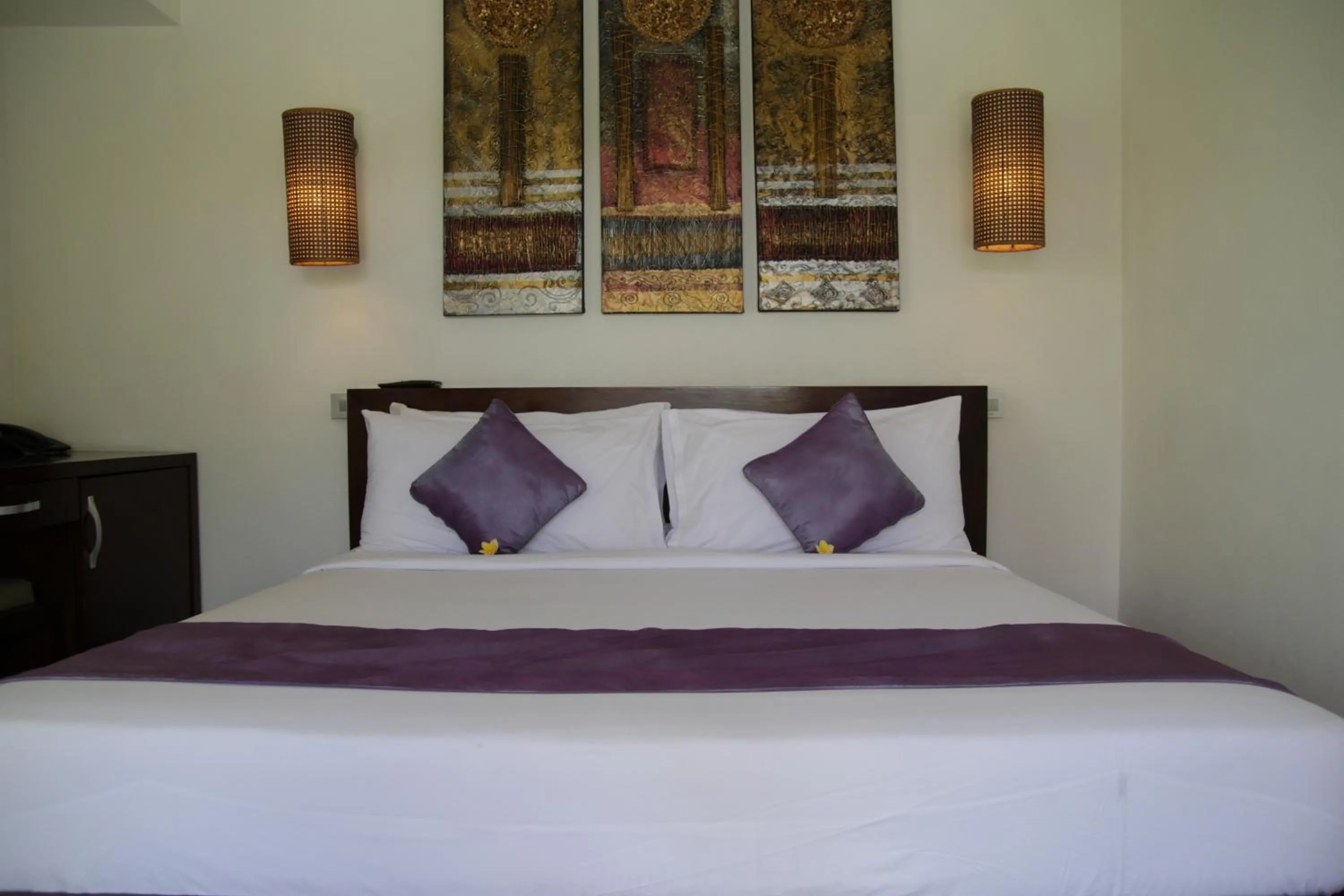 Bedroom, Bed in The Samara Villas & Restaurant