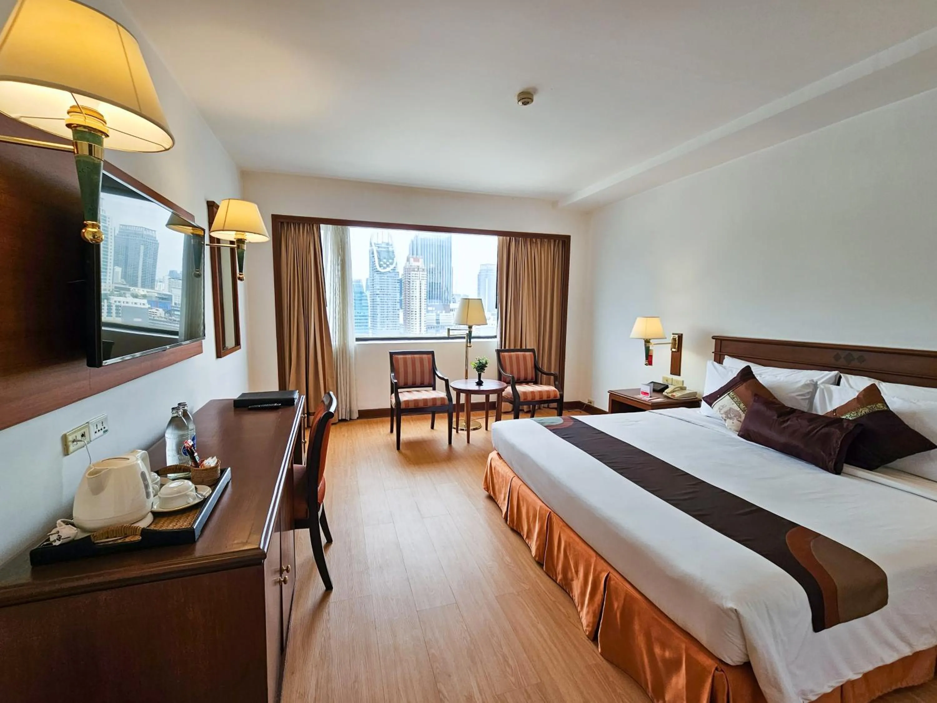 Bed in Ramada by Wyndham D MA Bangkok