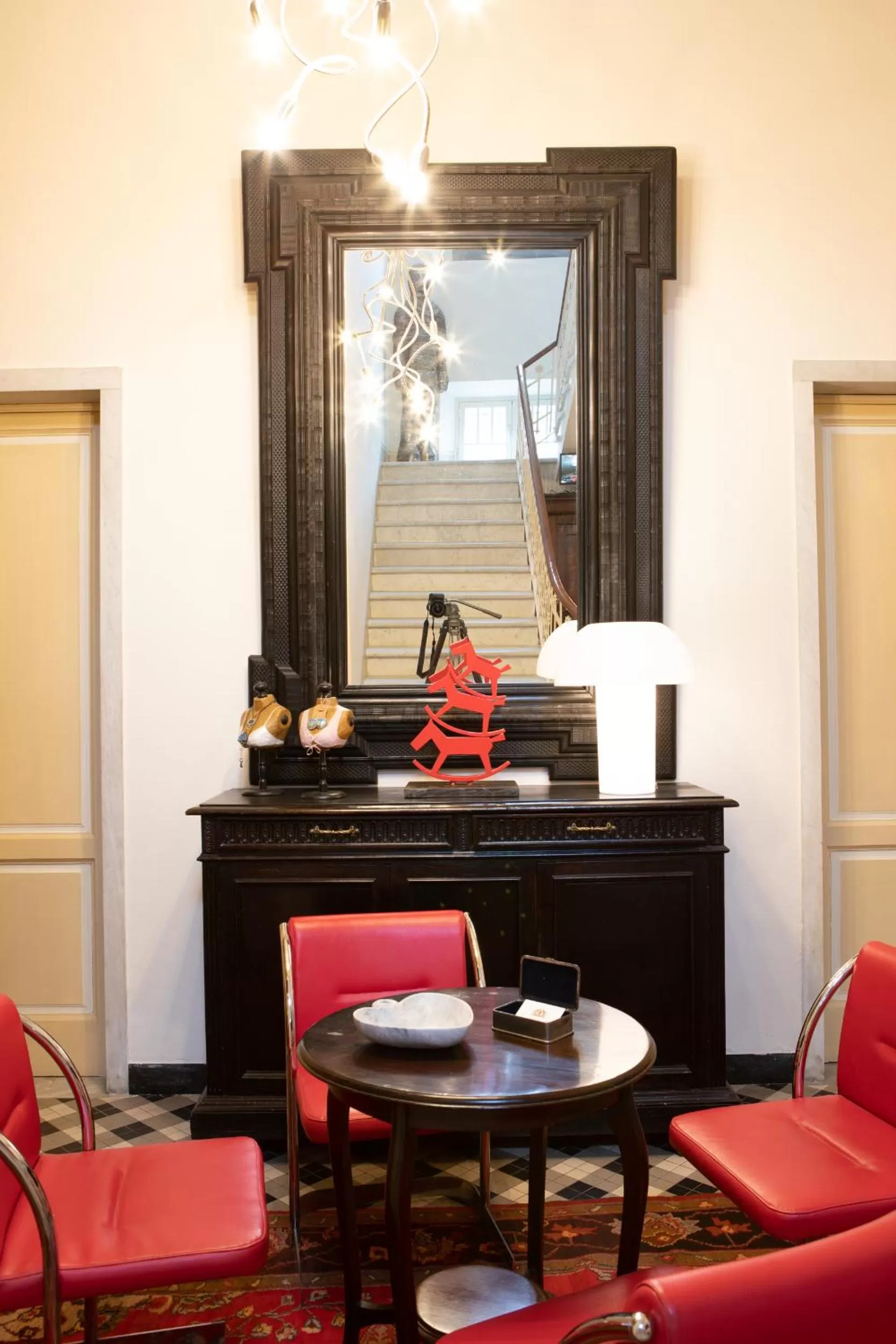 Living room in Villa Belverde Boutique Hotel