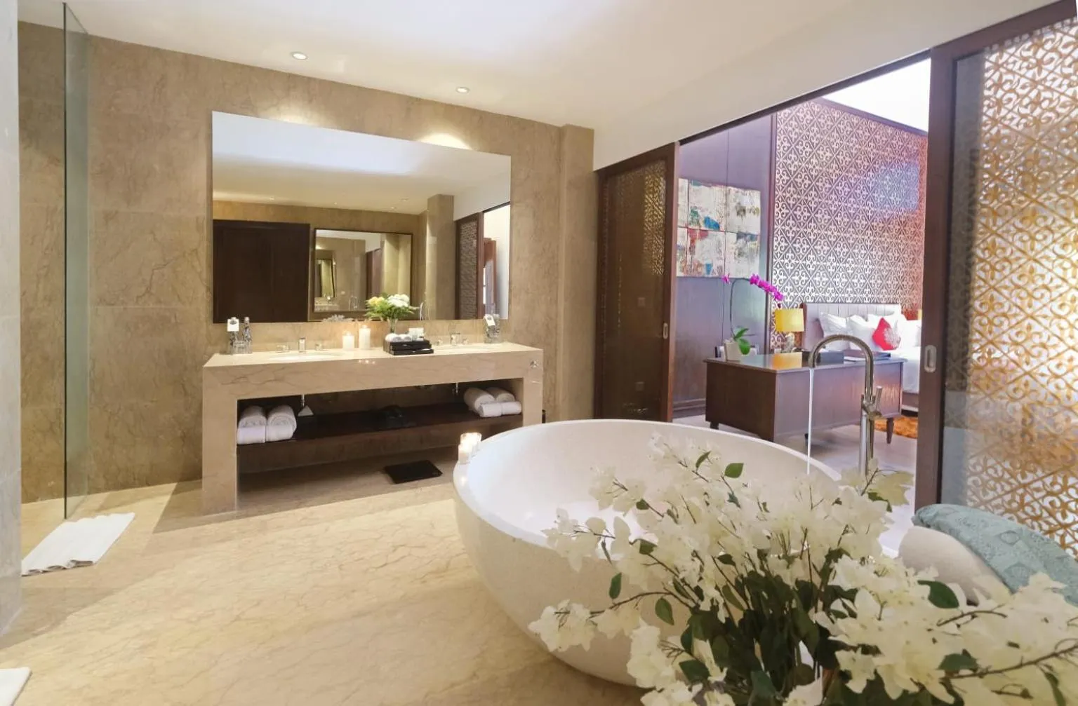 Bathroom in Royal Tulip Springhill Resort Jimbaran