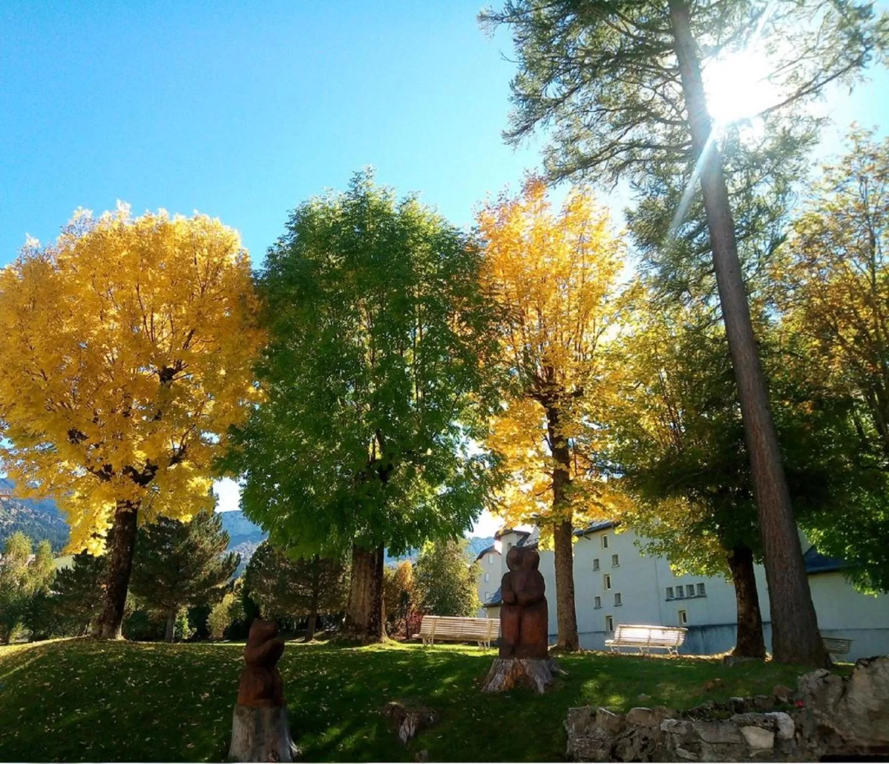 Garden in Best Western Grand Hotel de Paris & Spa