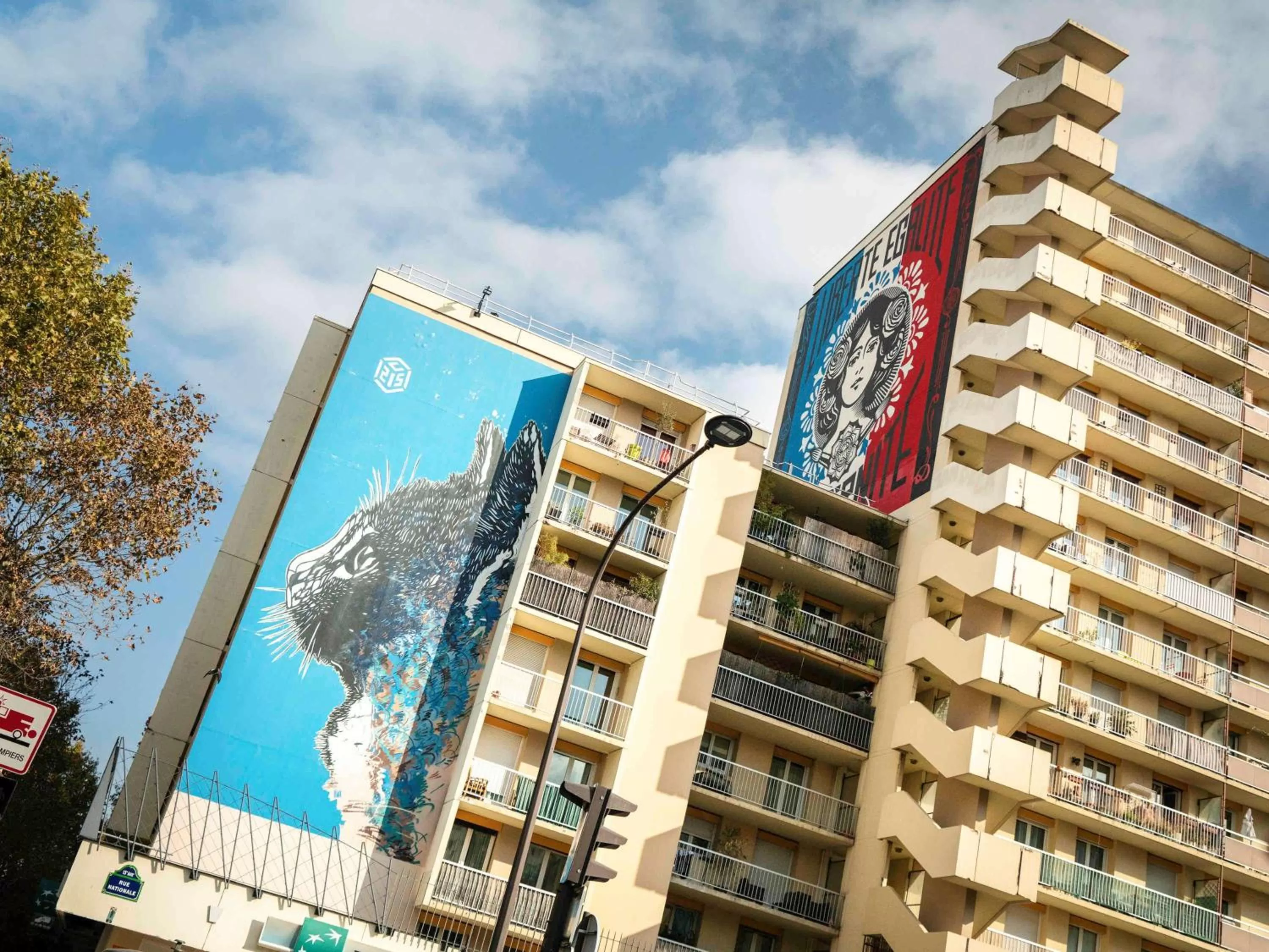 Nearby landmark in ibis Paris Italie Tolbiac