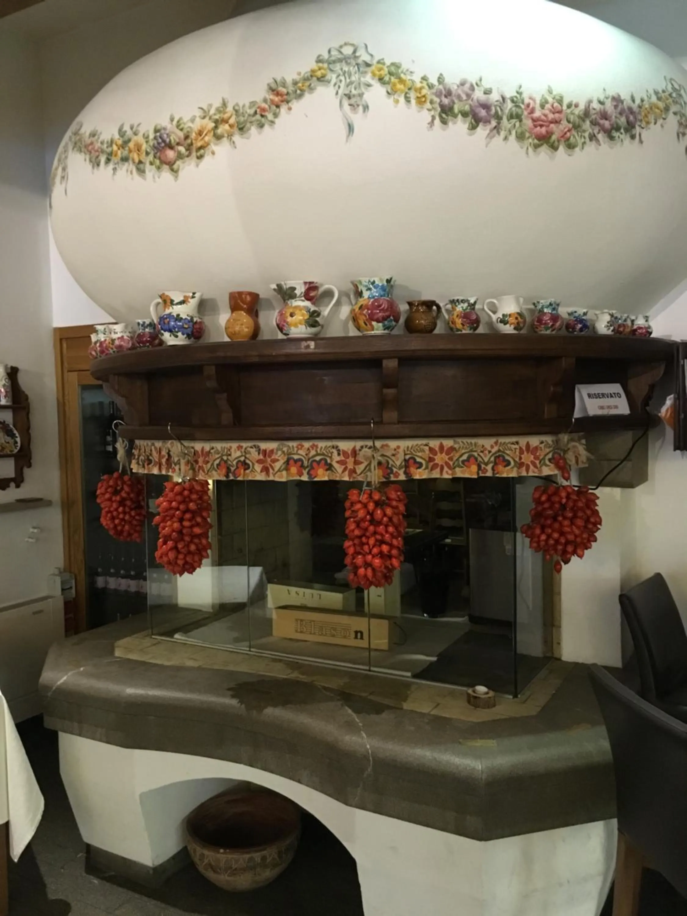 Decorative detail in Hotel Residence Ristorante Ramandolo