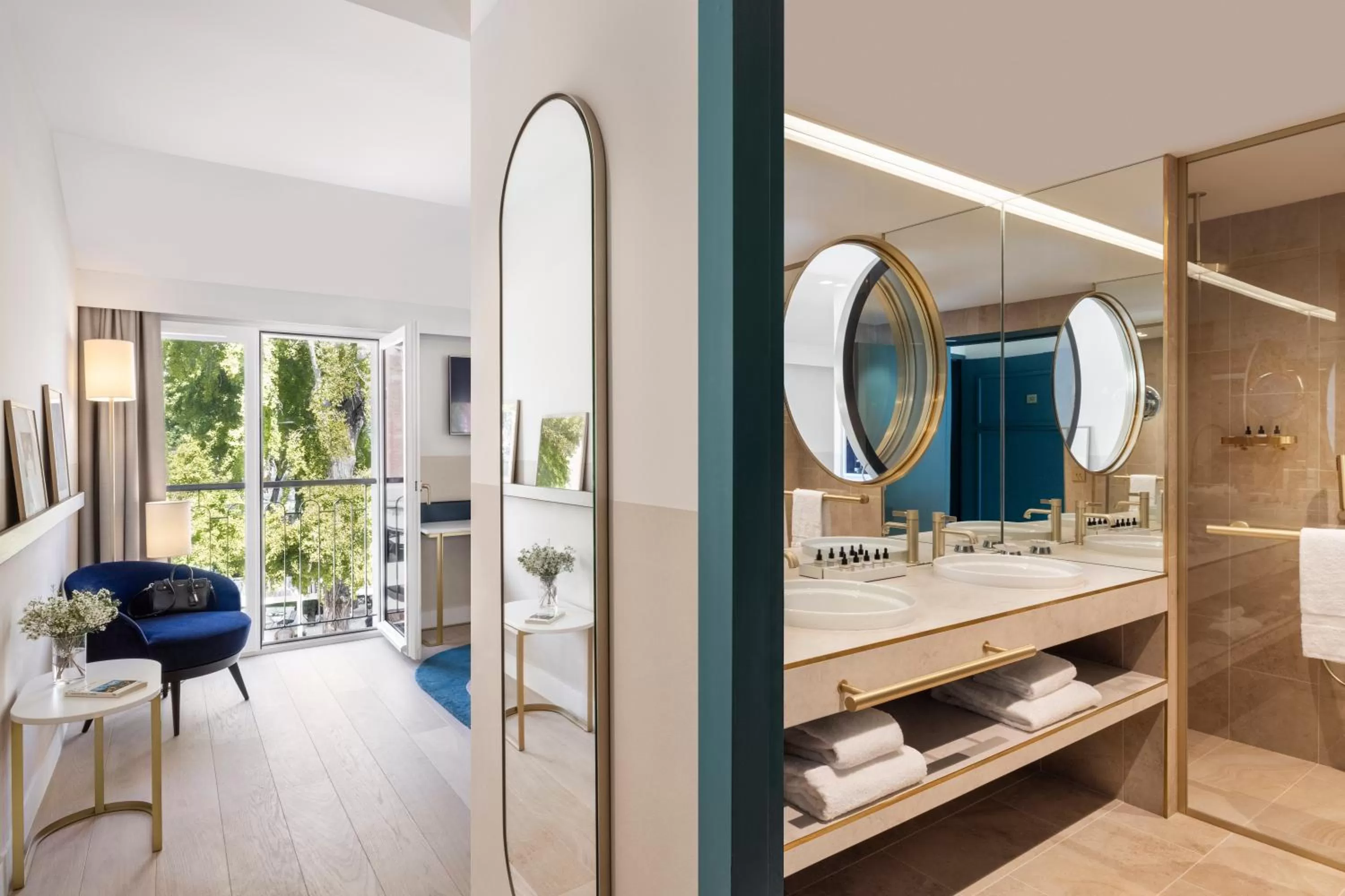 Bathroom, Bed in Maison Albar Hotels L’Imperator