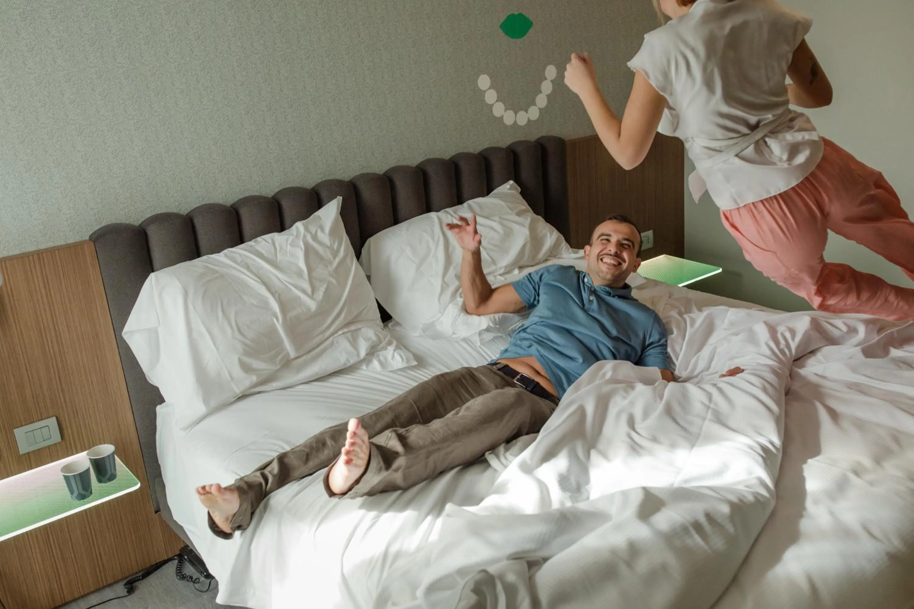 Bed in G Hotel Pescara