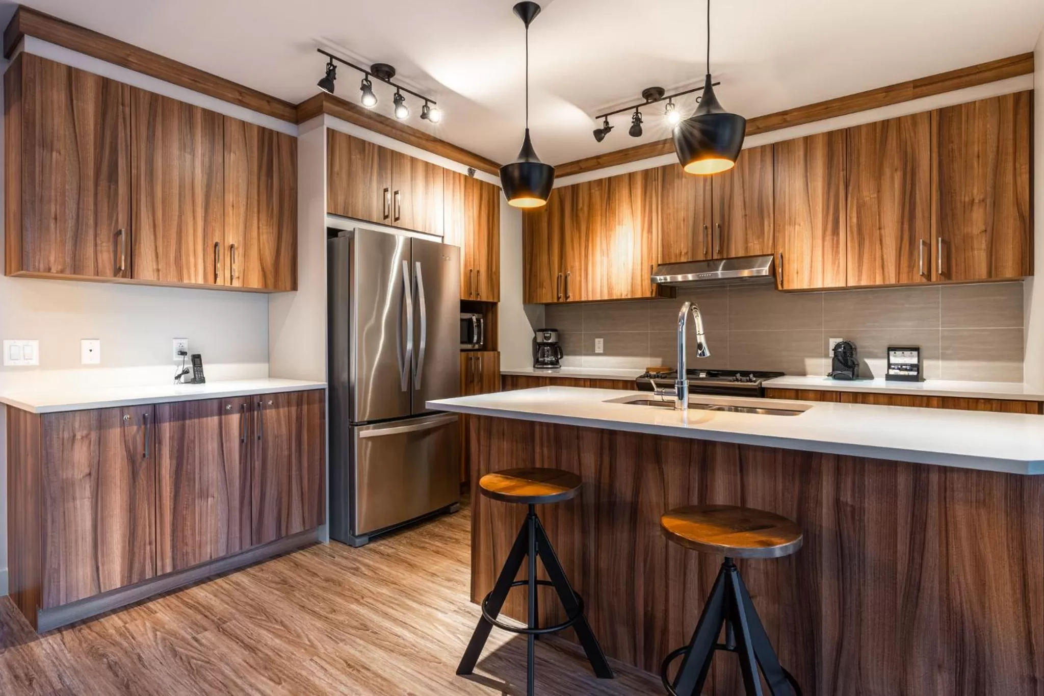 Kitchen or kitchenette in Le Viking Resort