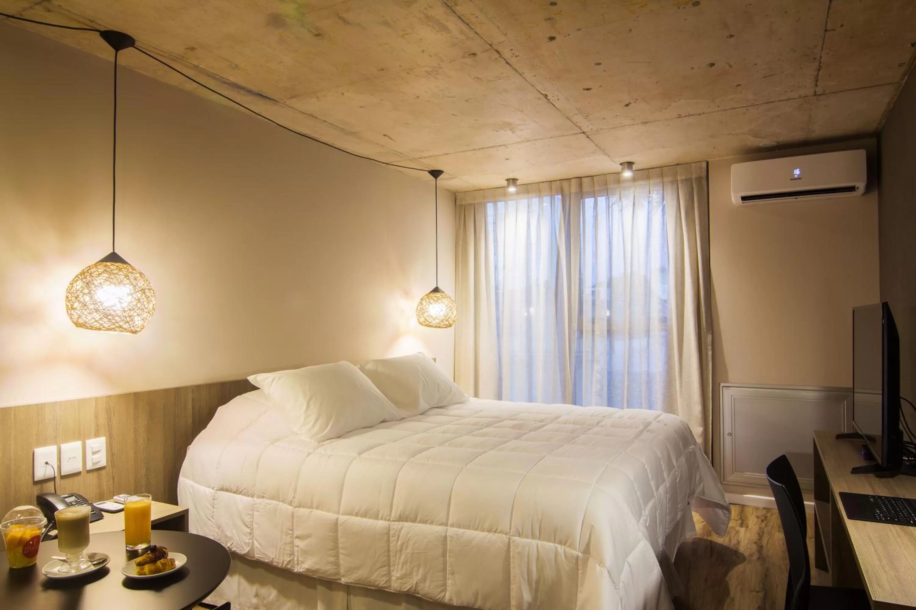 Bed in Hotel Ciudadano Suites