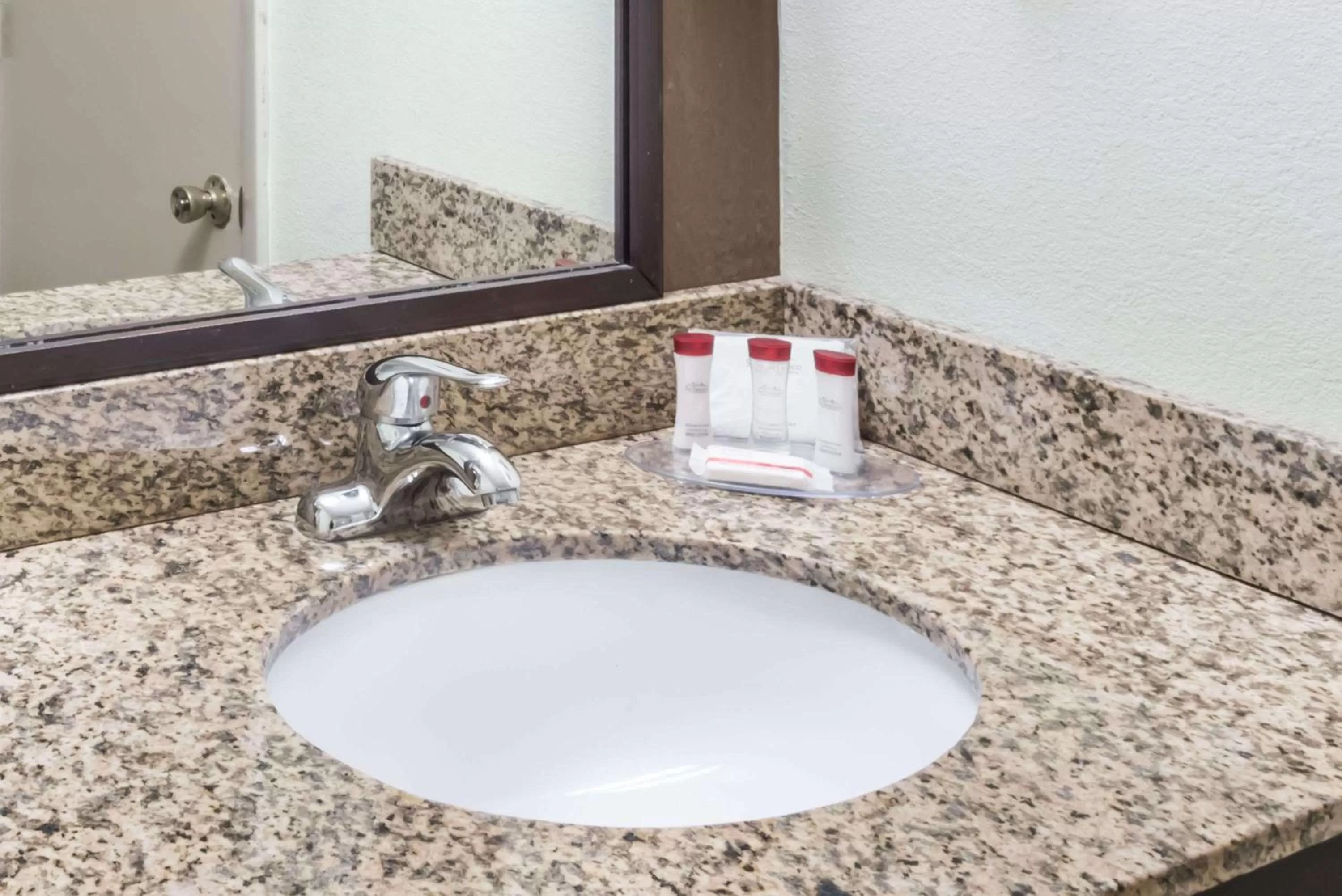 Bathroom in Ramada by Wyndham Groton Mystic