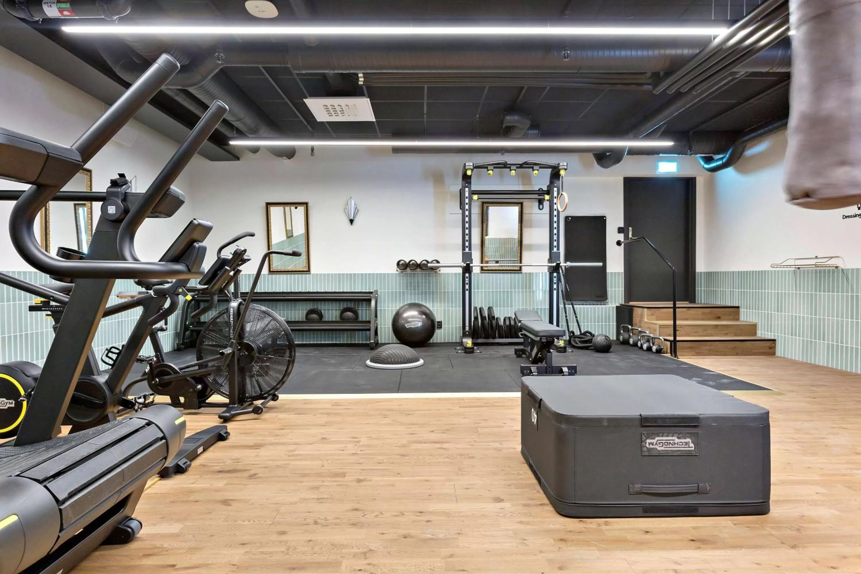 Fitness centre/facilities in Hotel Giò; BW Signature Collection