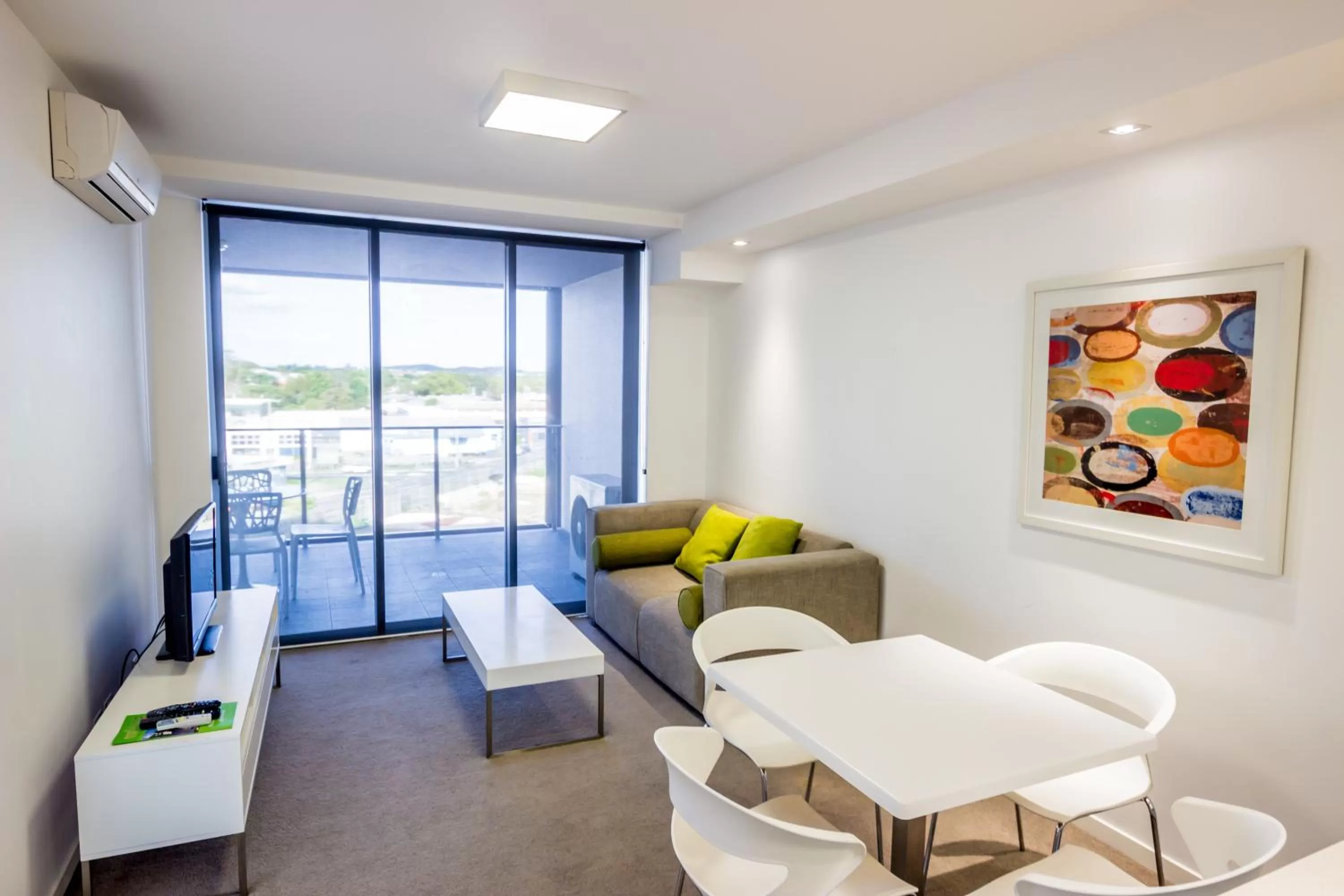 Living room in Eastwood Apartments