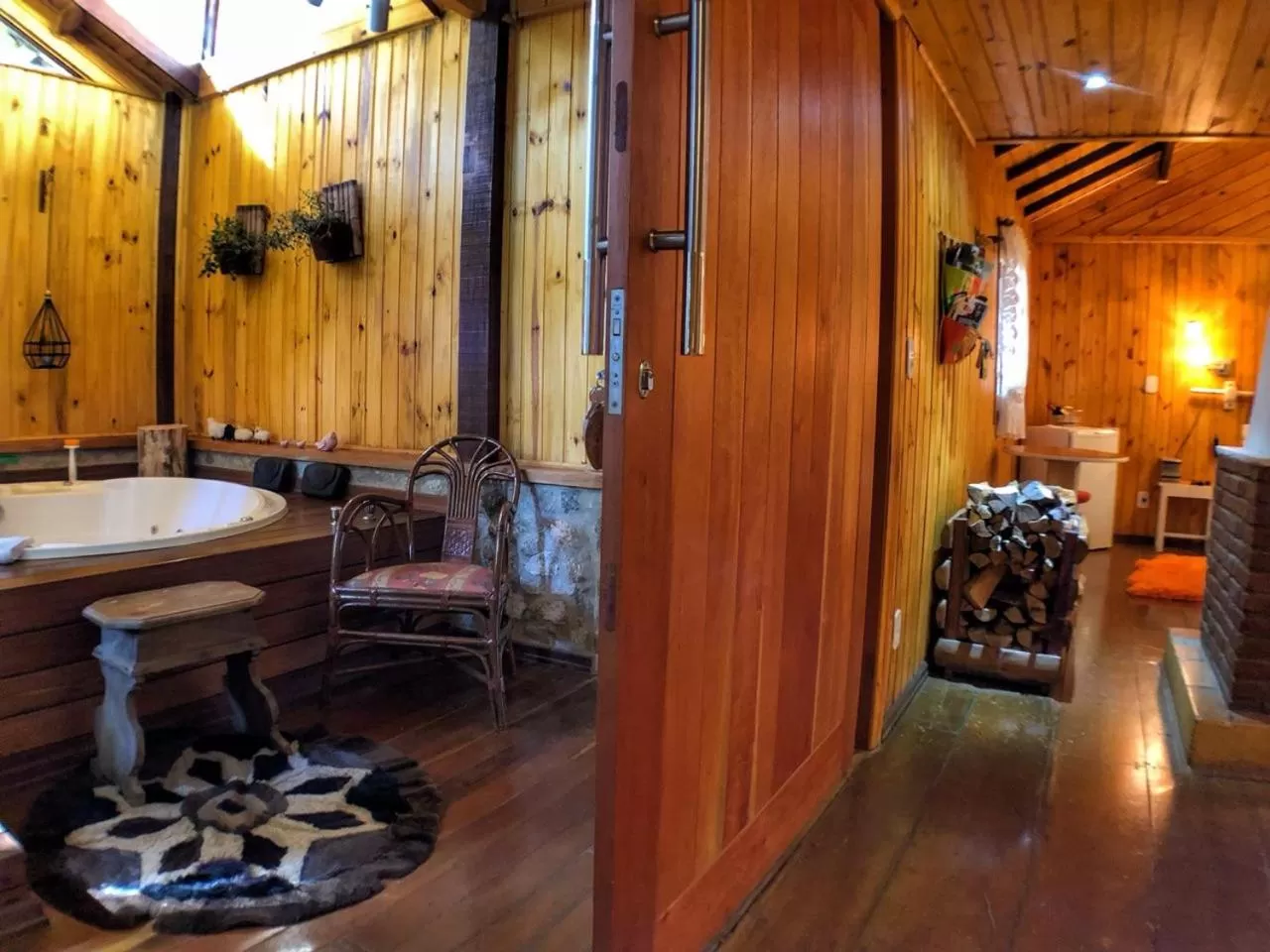 Hot Tub in Pousada Villa D'Amore