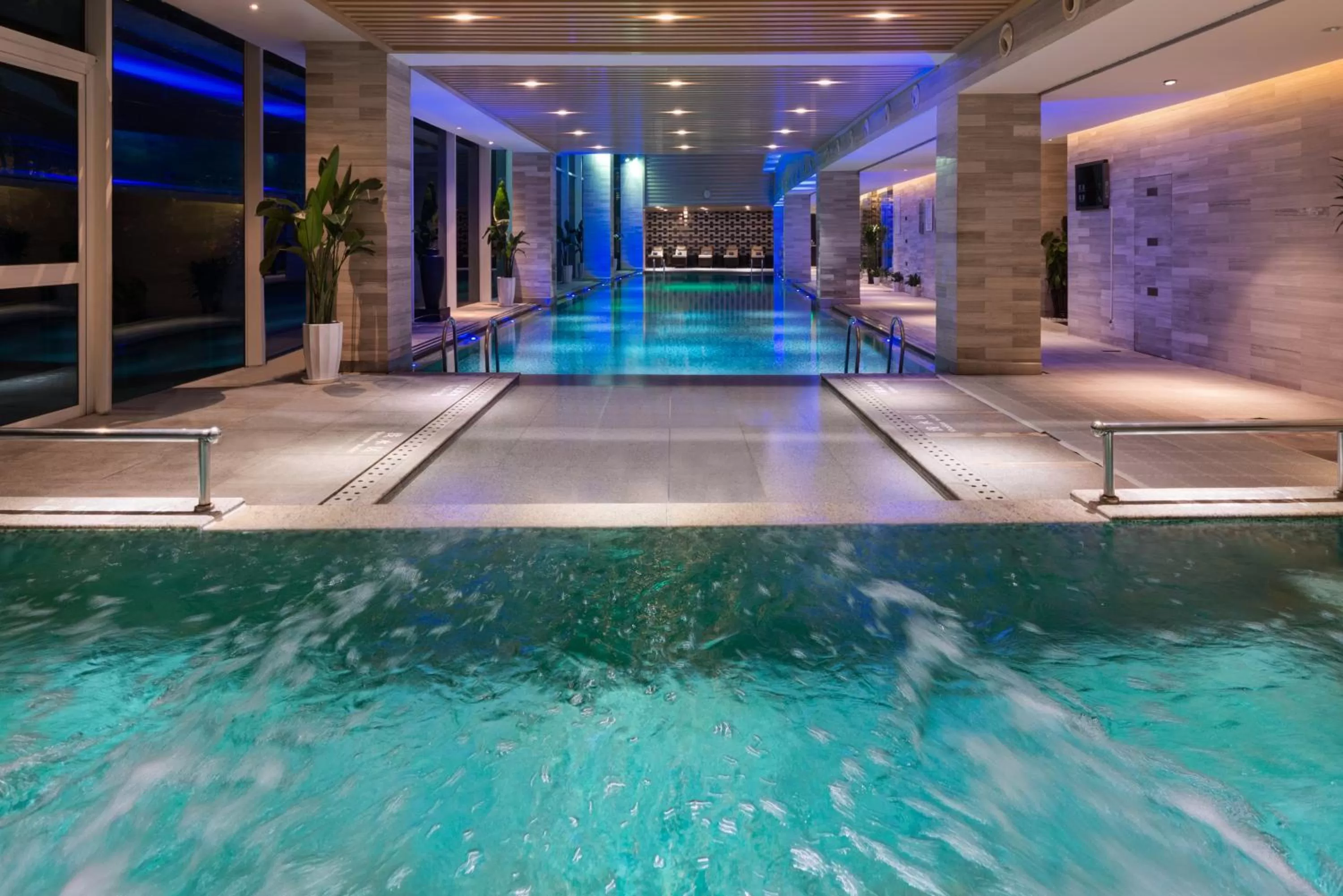Swimming pool in Crowne Plaza Suzhou by IHG