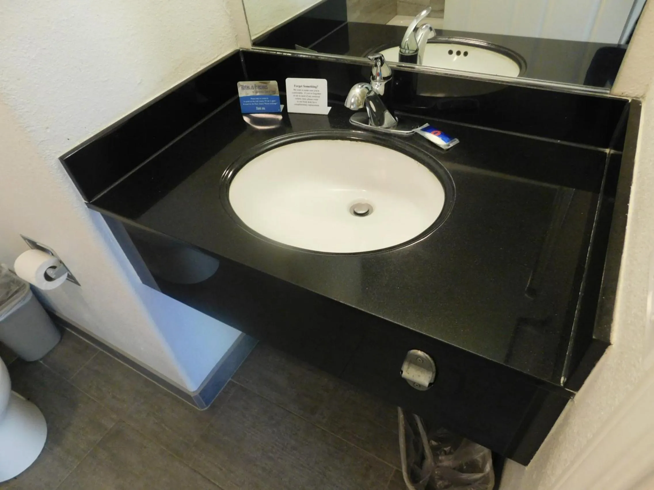 Bathroom in Motel 6 - Downtown Monterey