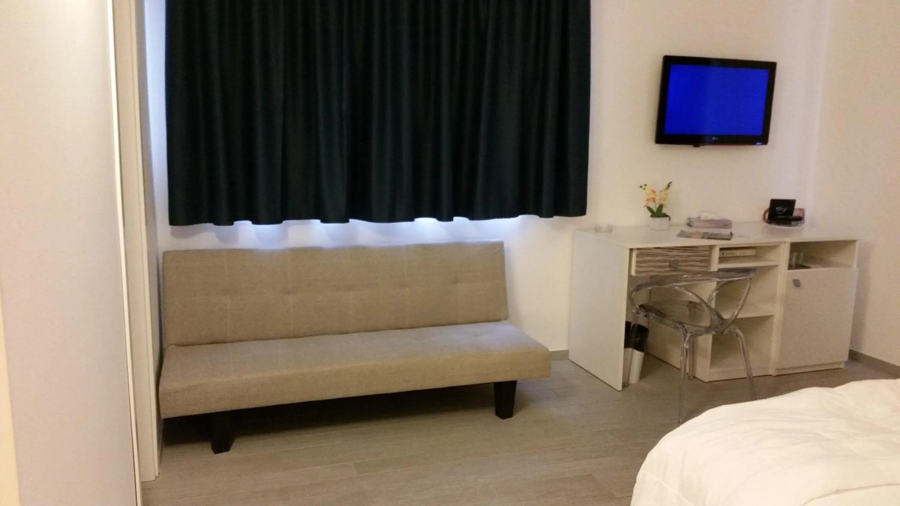 Bed in Hotel Miramare