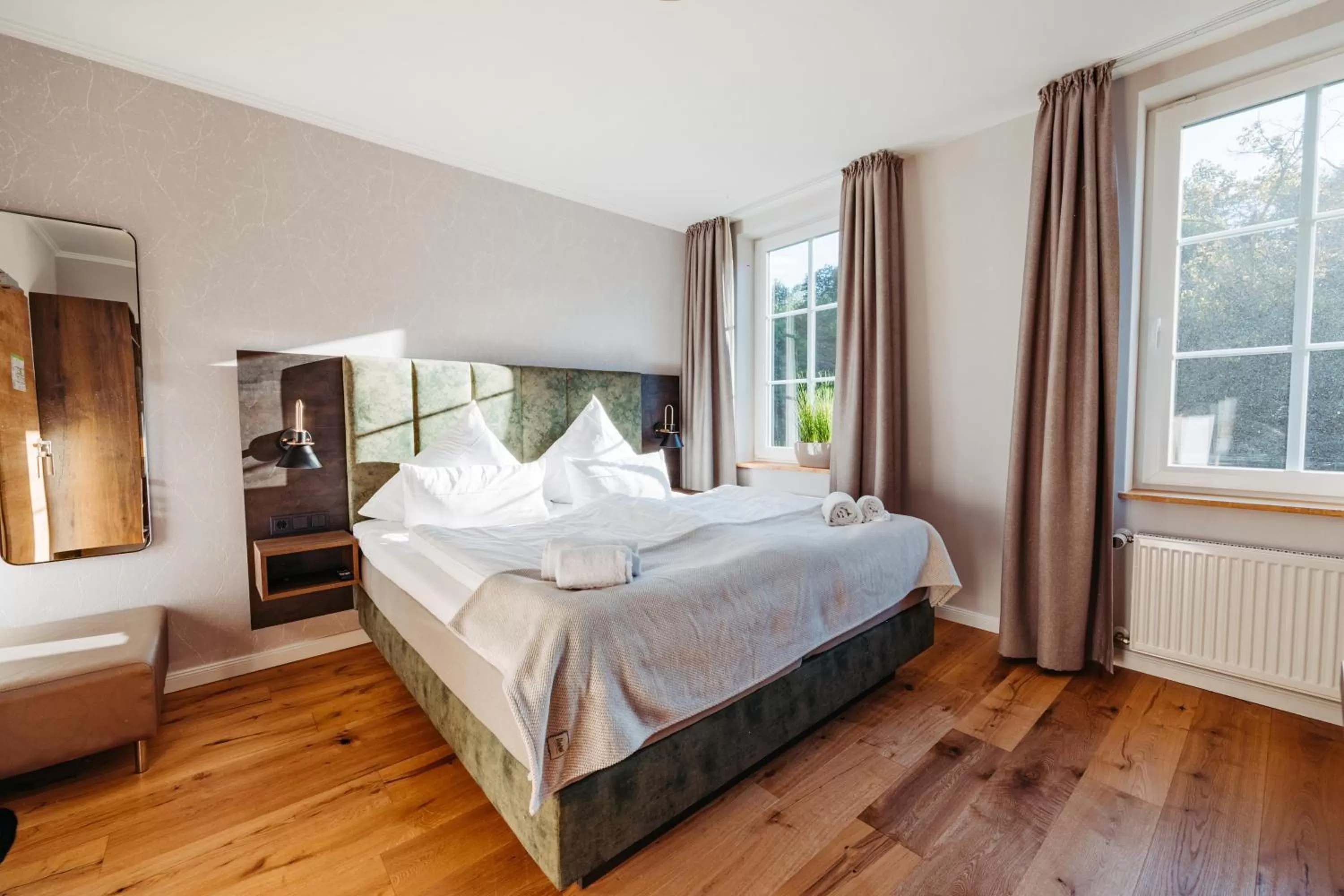 Bed in Schlosshotel Brilon-Wald