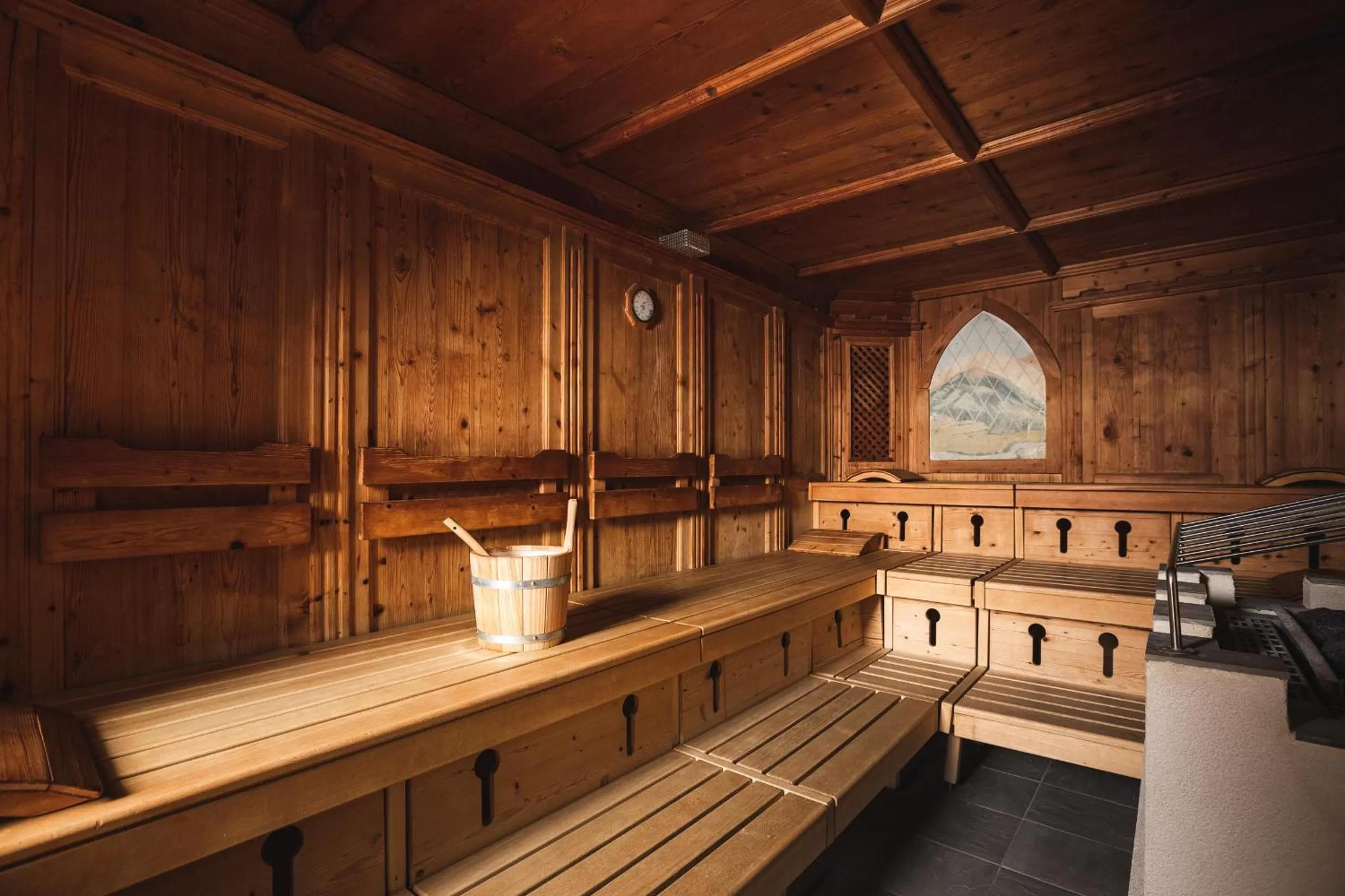 Sauna in Hotel Enzian