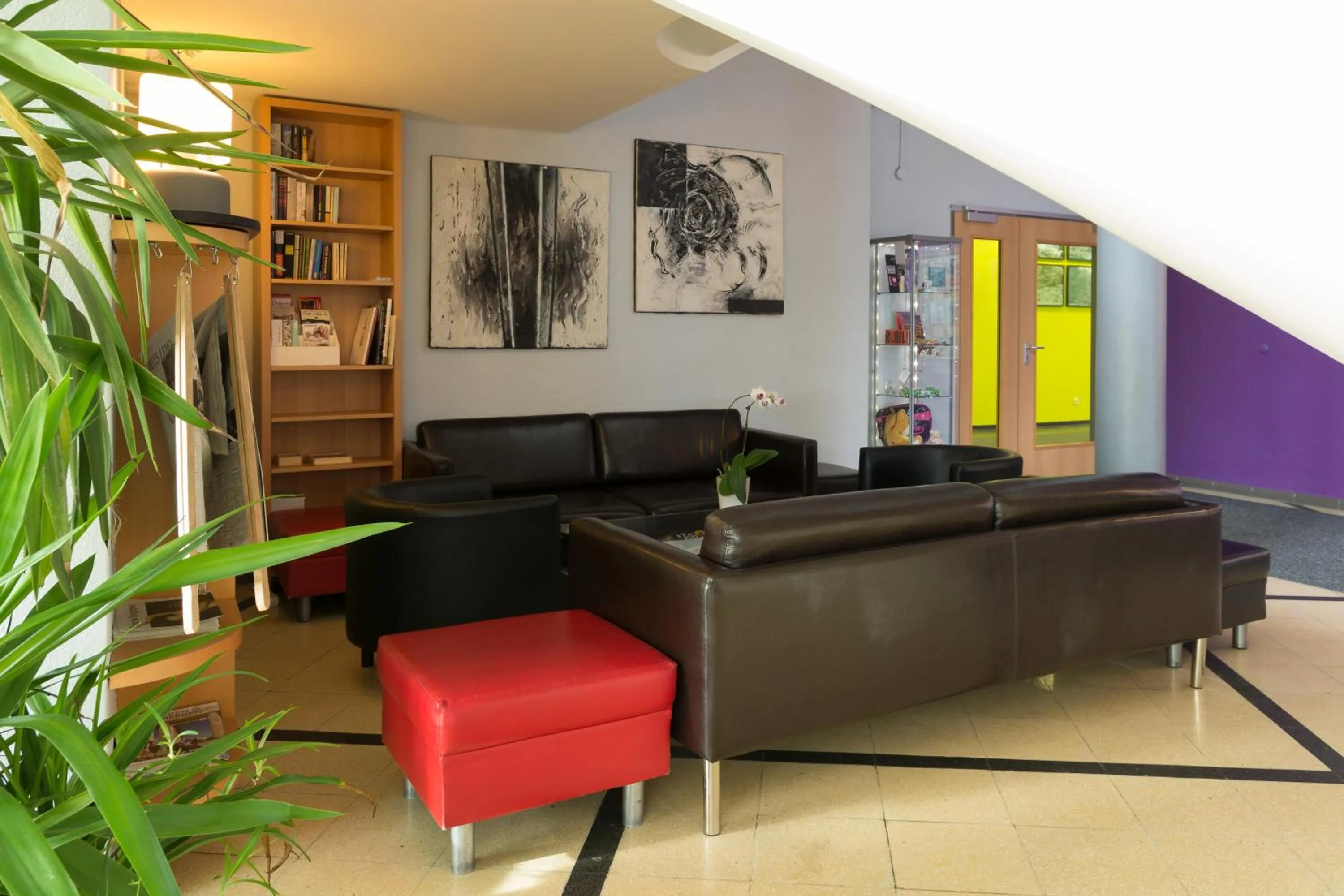 Lobby or reception in Familienhotel Citylight