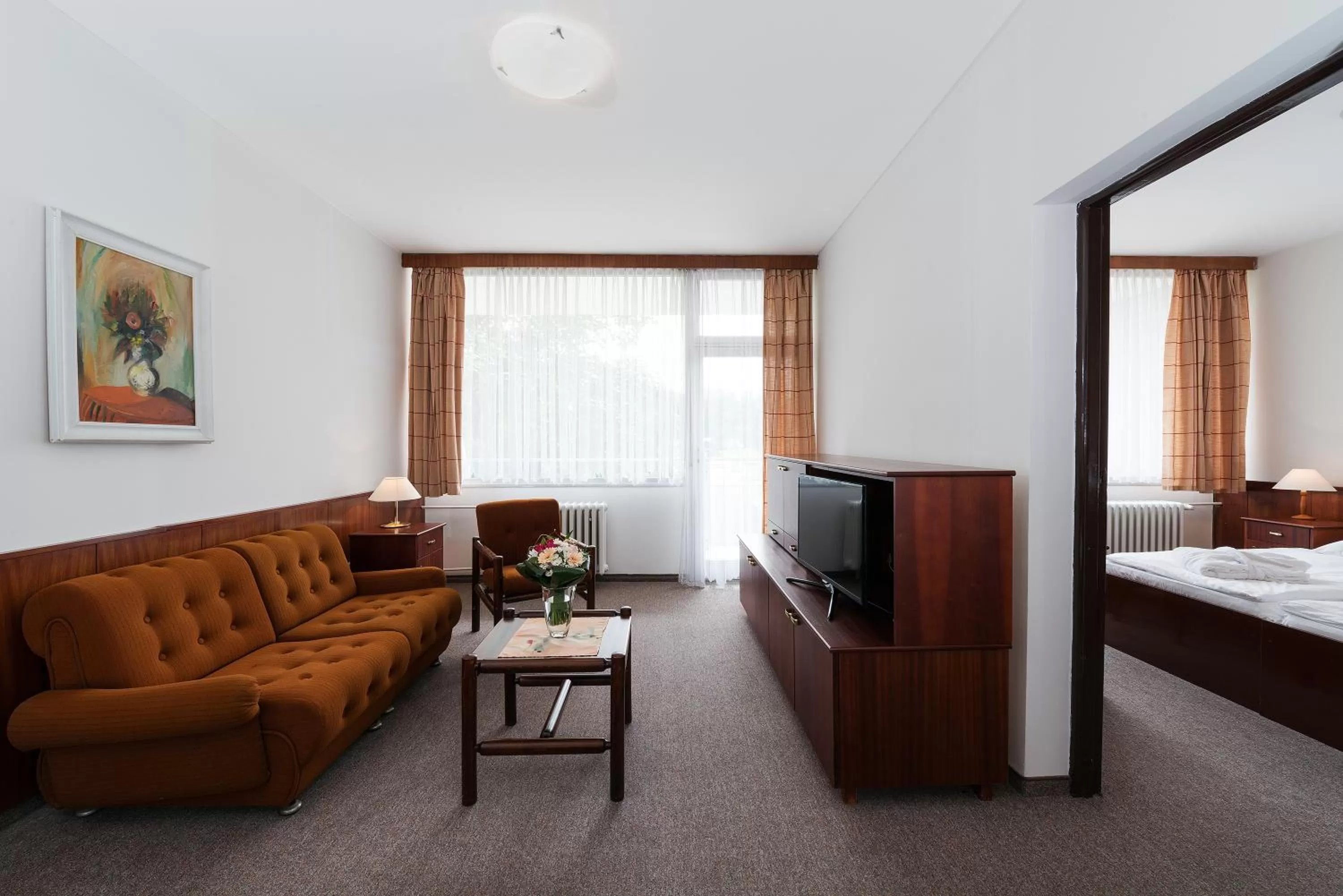 Living room, Bed in Ensana Splendid