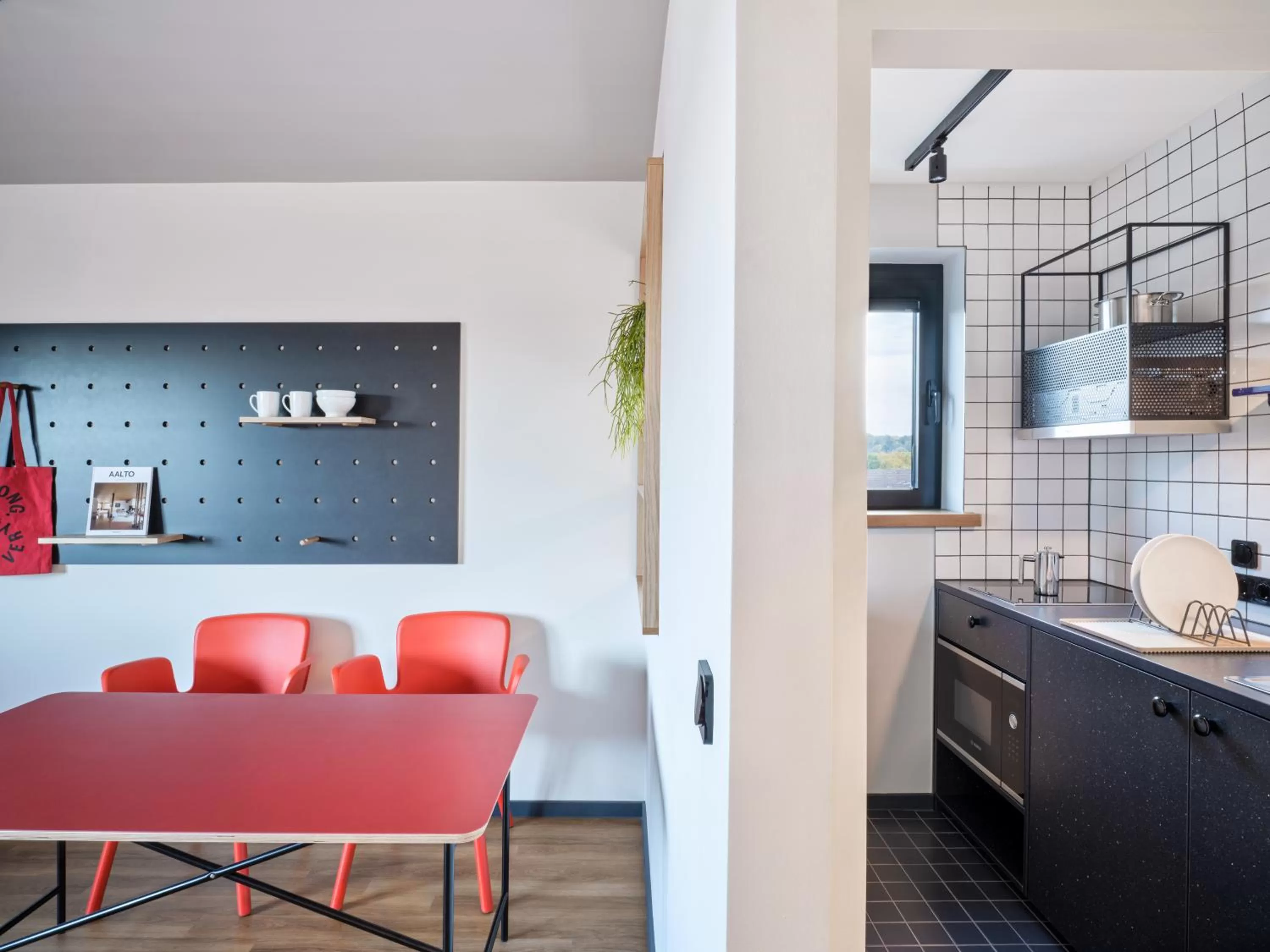 Living room, Dining Area in STAYERY Wolfsburg City