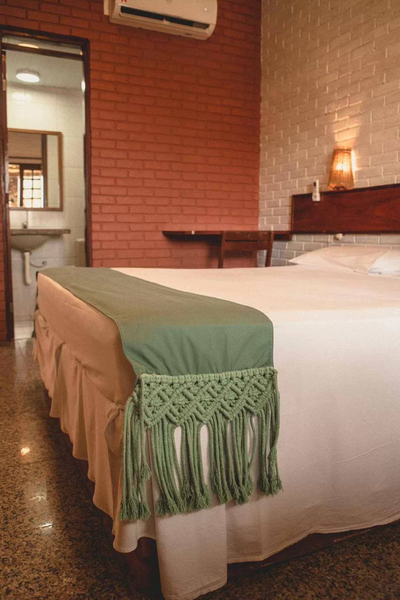 Bed in Hotel Vento Brasil