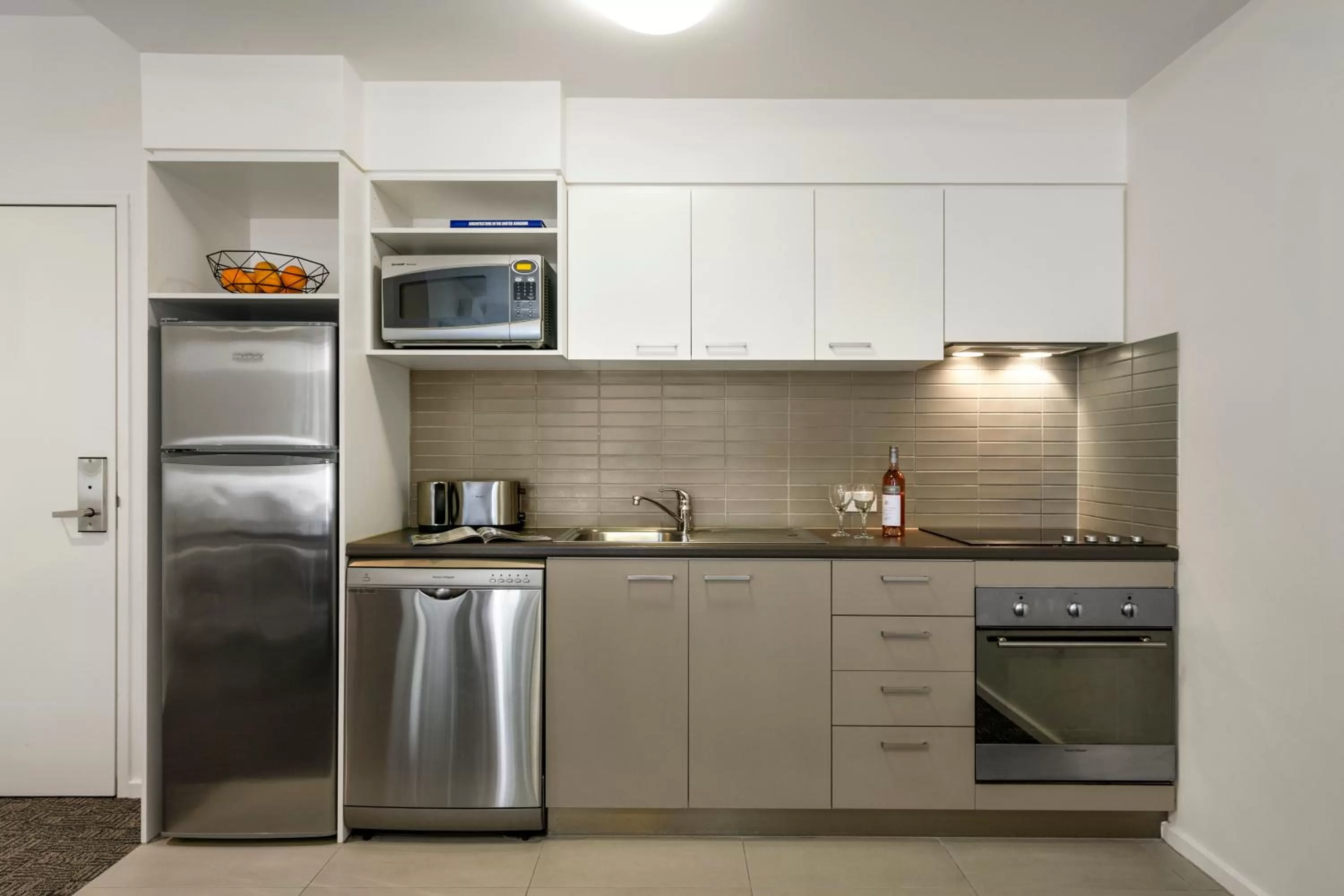 Kitchen or kitchenette in Quest Moorabbin