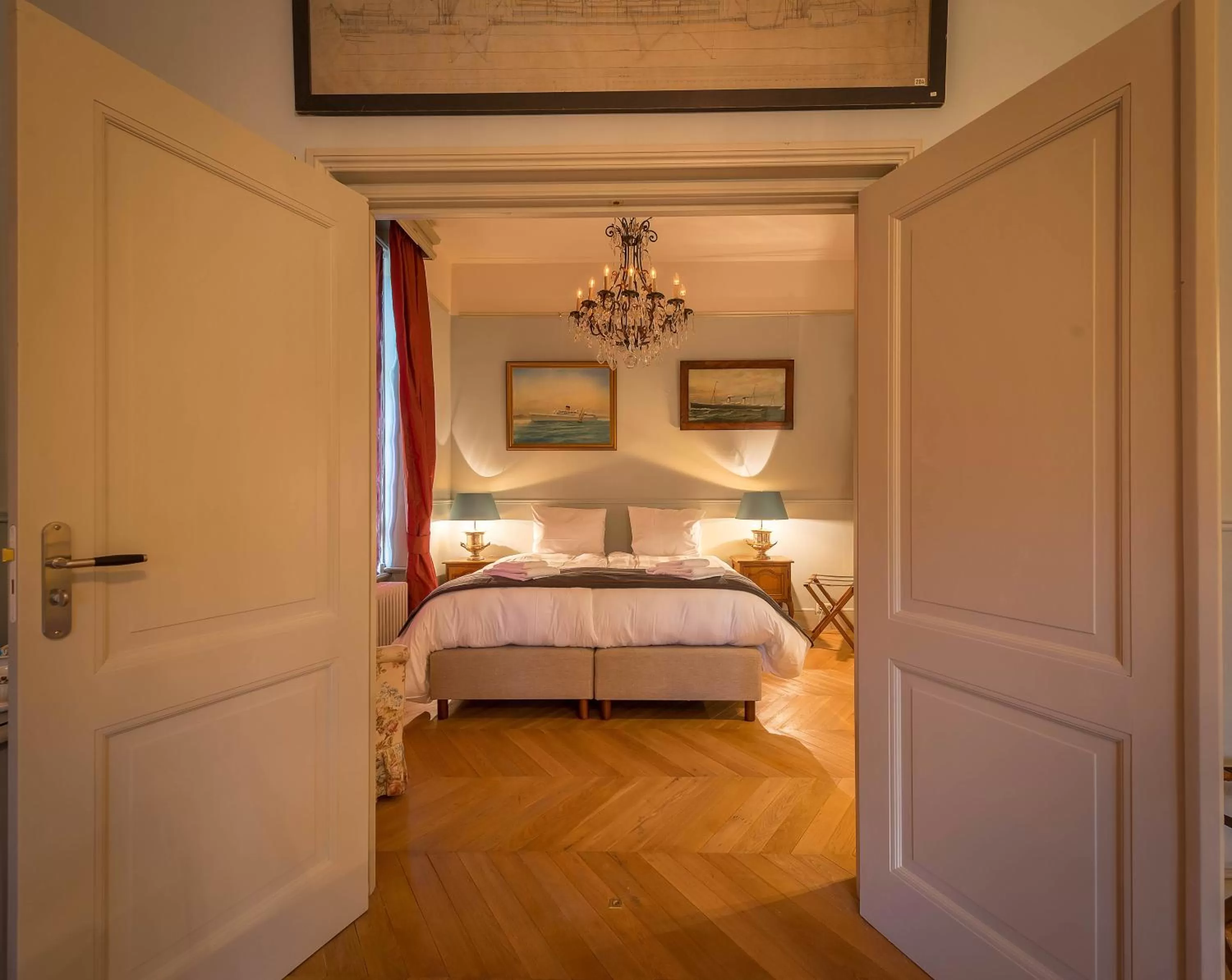 Decorative detail, Bed in Logement aan de Vecht