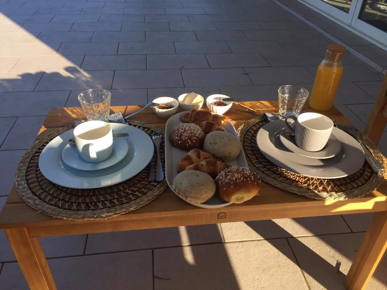Breakfast in Chambre d'hôtes Ama