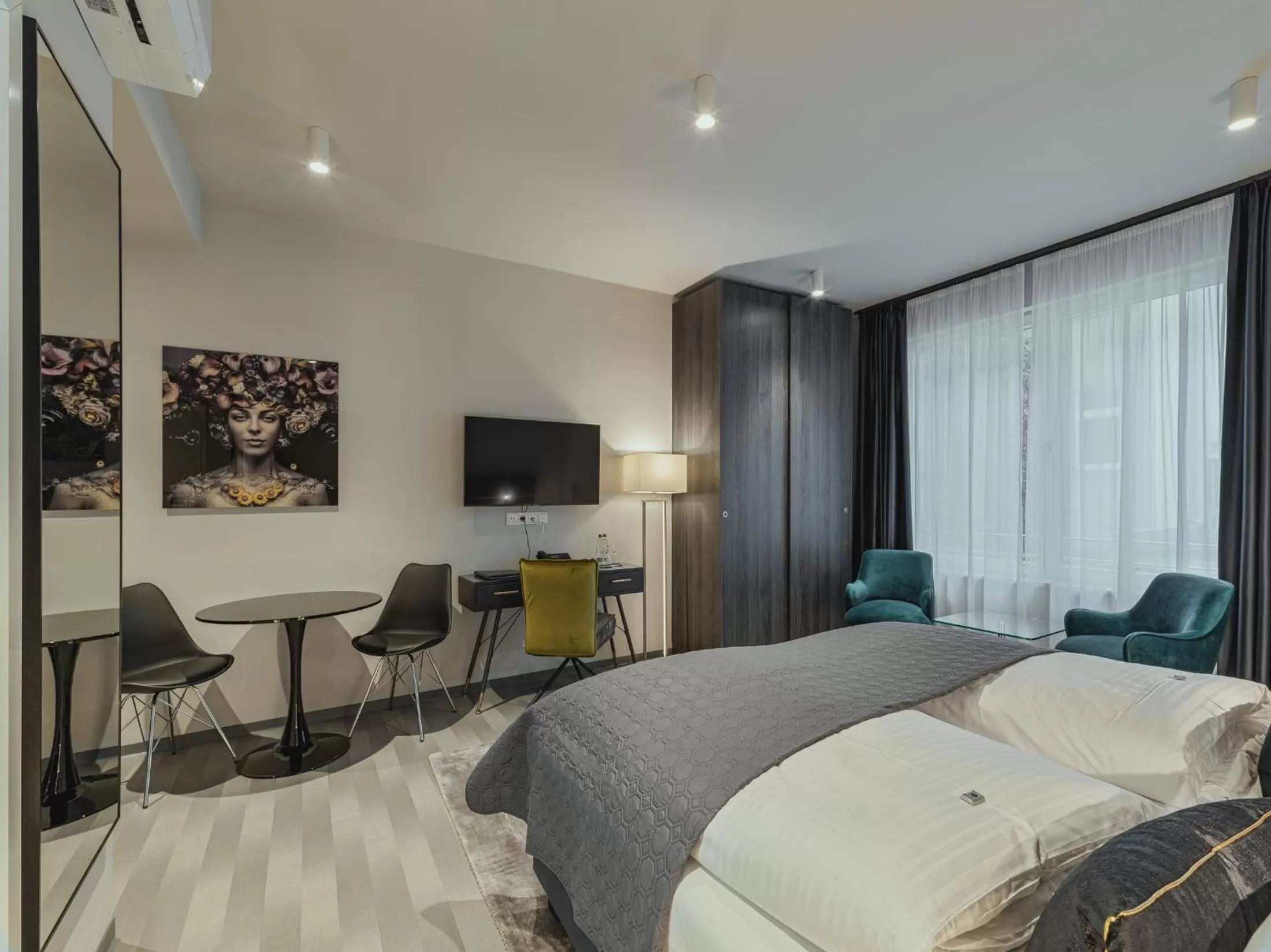 Bed in BS Boutique Hotel