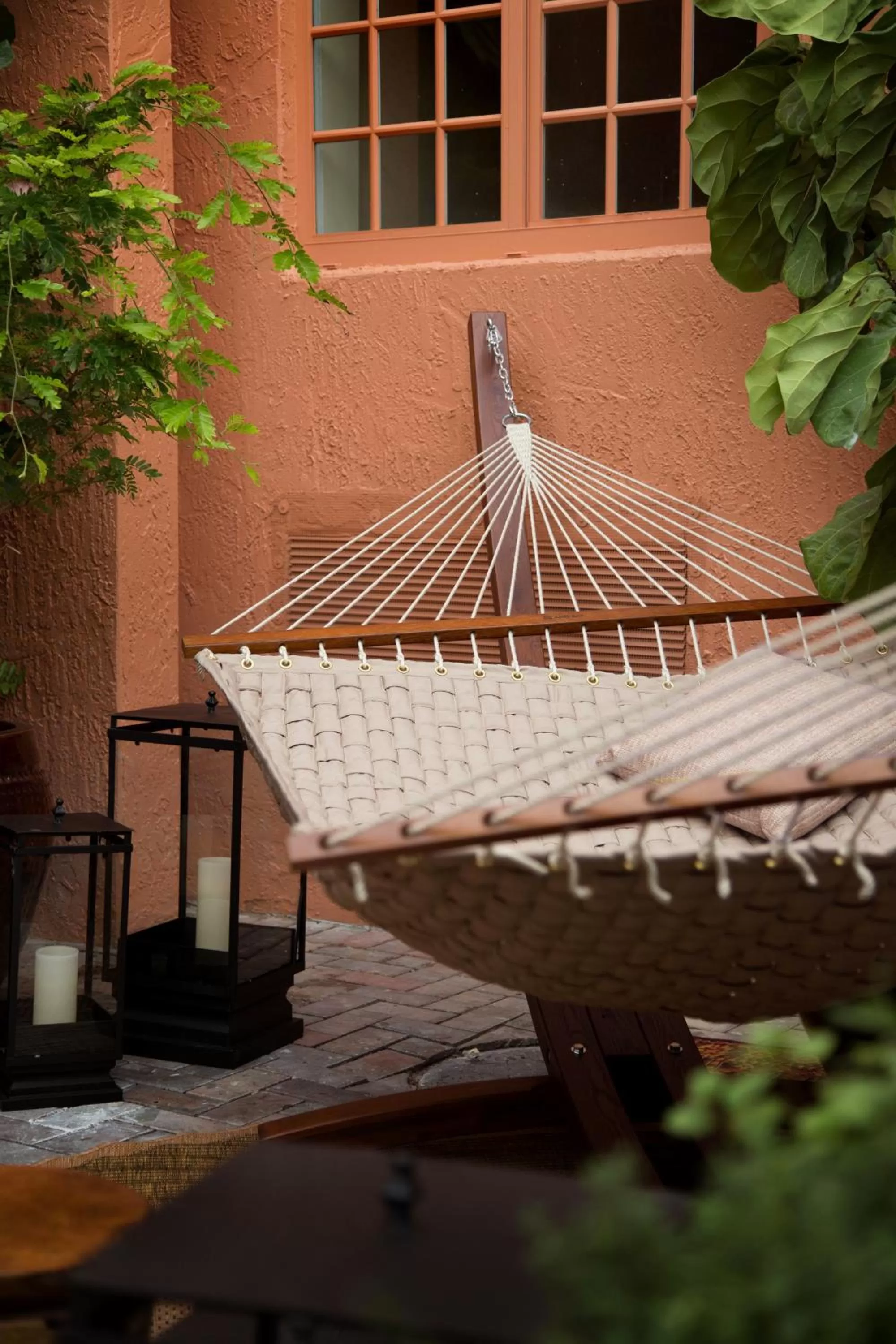 Patio in Life House, Little Havana
