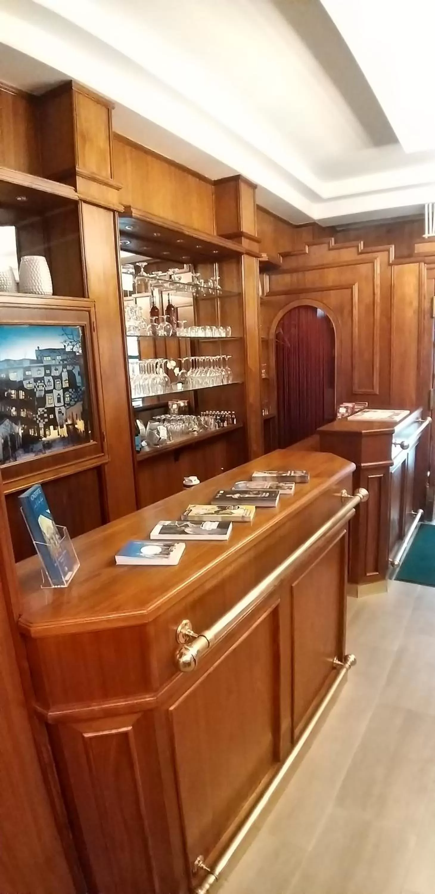 Lobby or reception in Hotel Domizil