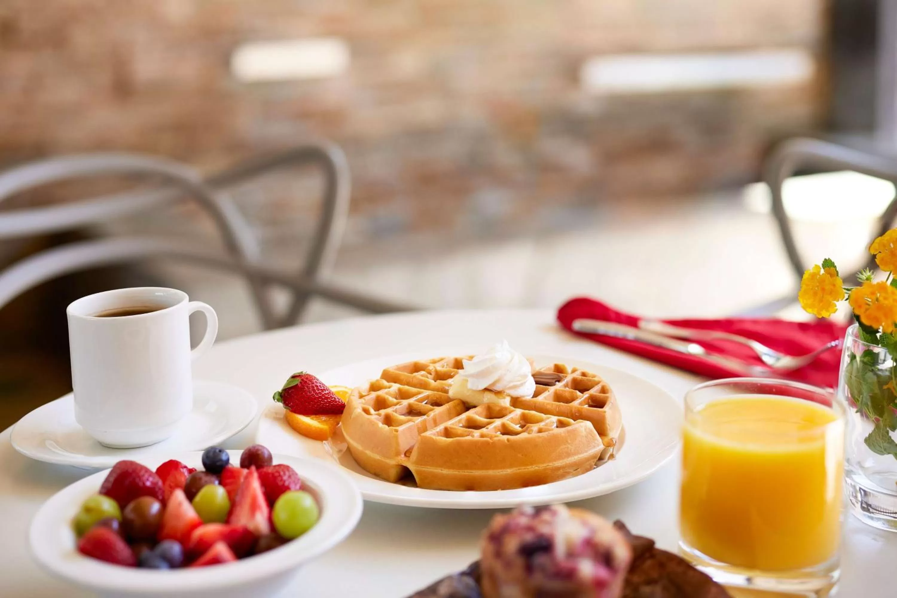 Breakfast in Hilton Garden Inn Las Colinas