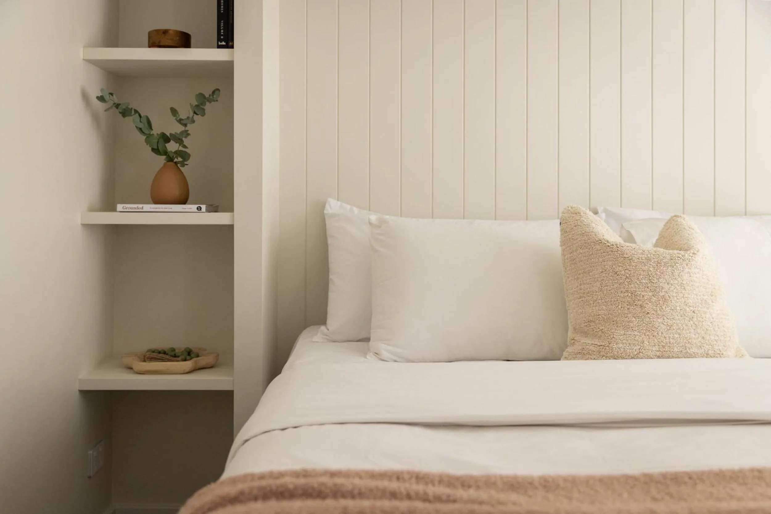 Bedroom, Bed in Hermitage Lodge