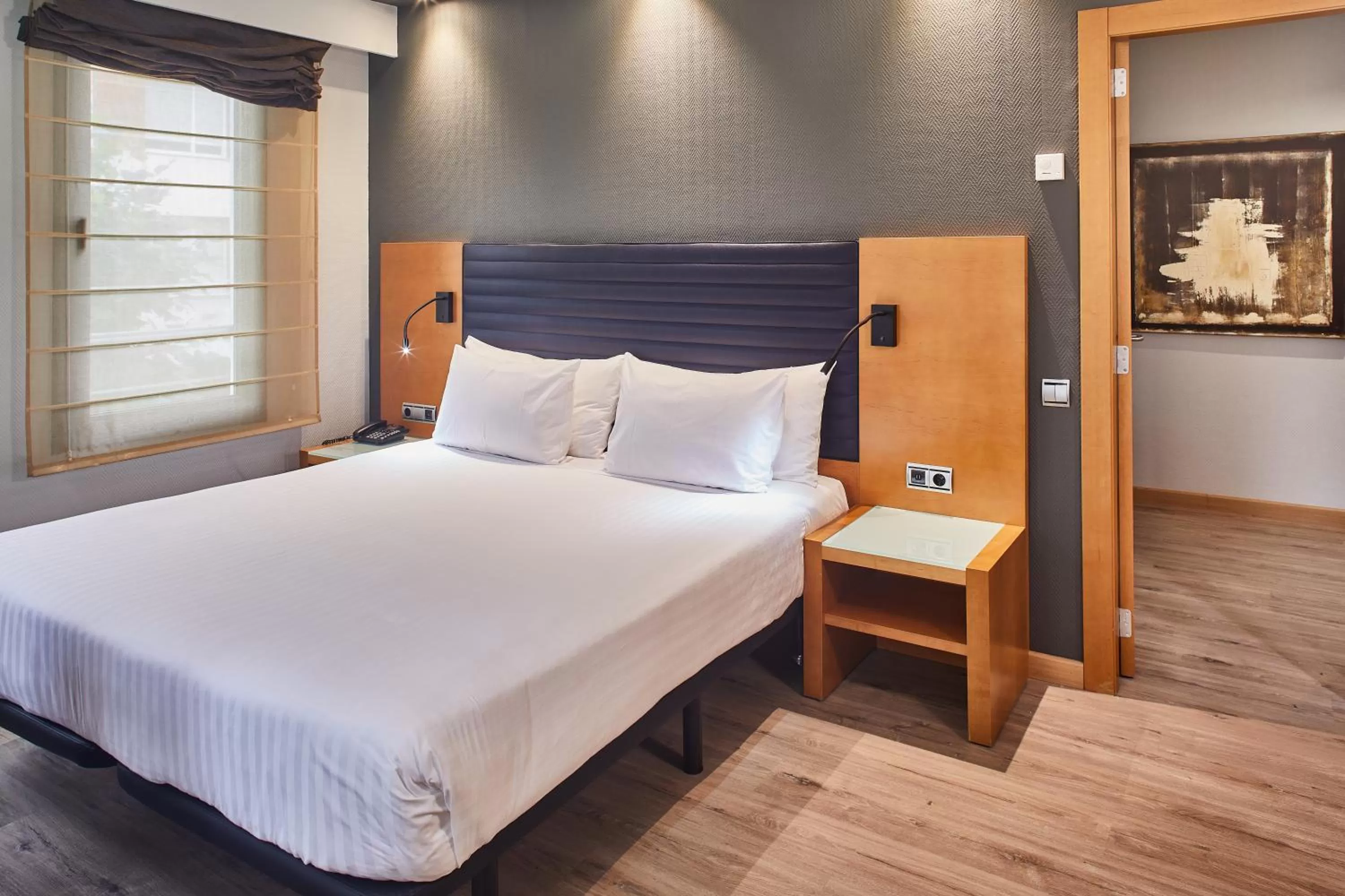 Bed in Hotel Silken Indautxu